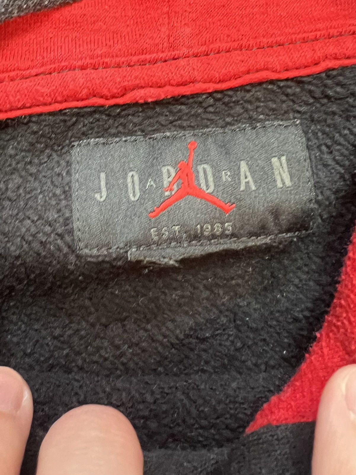 Nike Hoodie Nike Air Jordan big logo Size US S / EU 44-46 / 1 - 3 Thumbnail