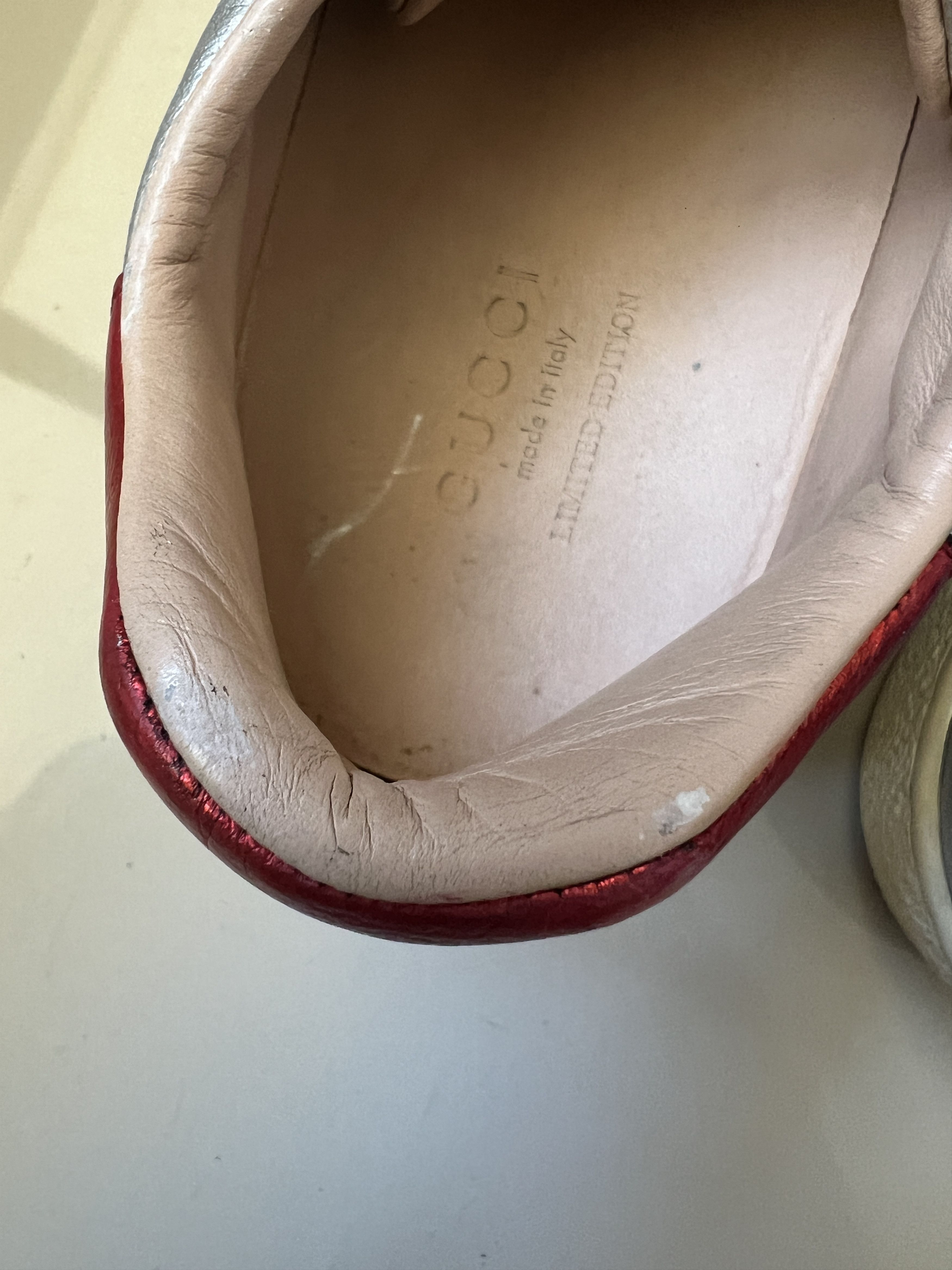 Gucci Gucci Ace sneakers year of the Dog Limited Edition EU 36 Size US 6 / IT 36 - 11 Thumbnail