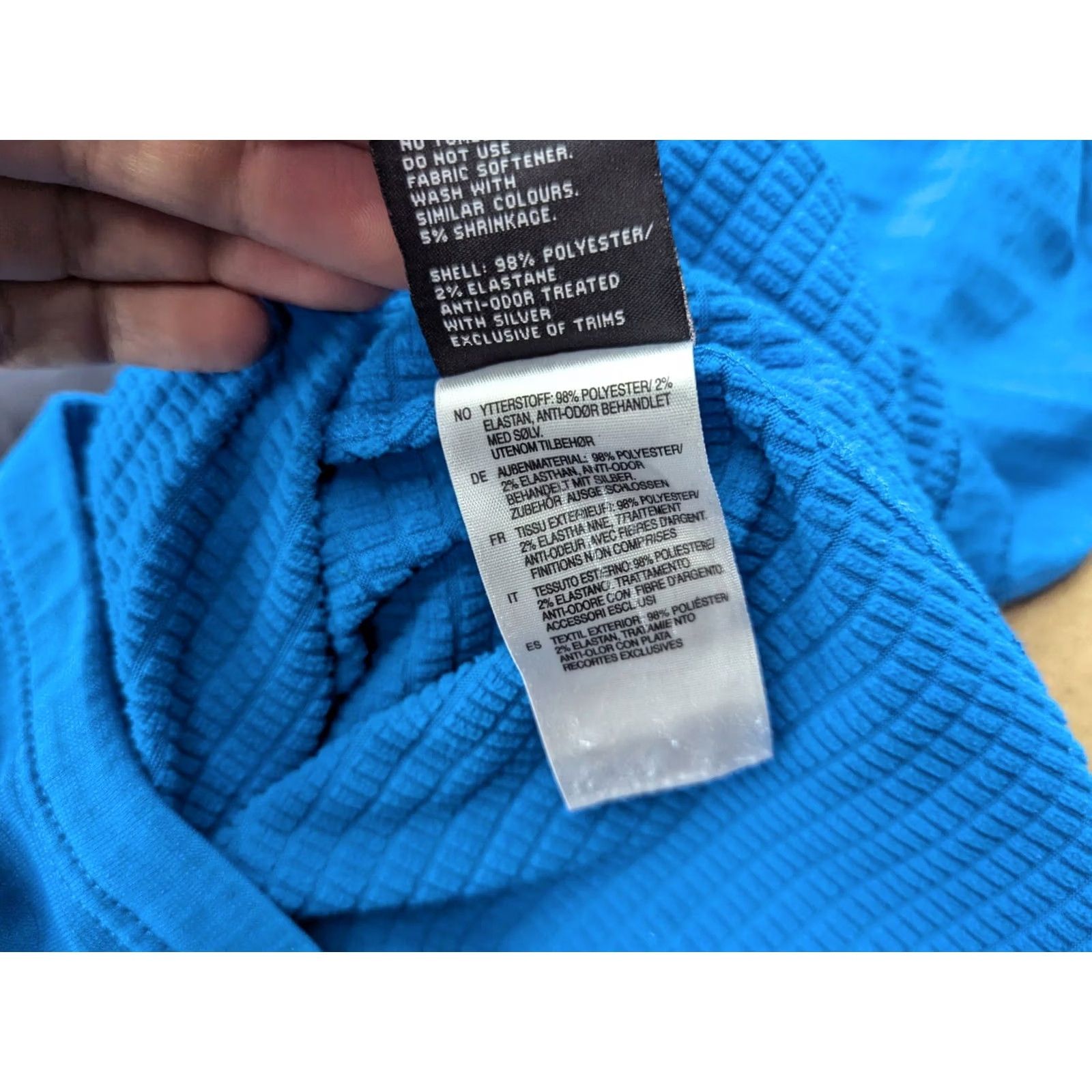 Vintage Norrona Bitihorn Equalizer+ Zip Neck Men Blue Top Small Pullover Outdoor Hiking Size US S / EU 44-46 / 1 - 4 Thumbnail
