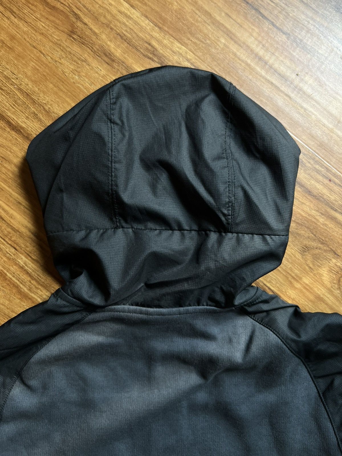 Nike × Vintage crazy y2k Nike track nylon zip tech fleece drill paneled Size US L / EU 52-54 / 3 - 8 Thumbnail