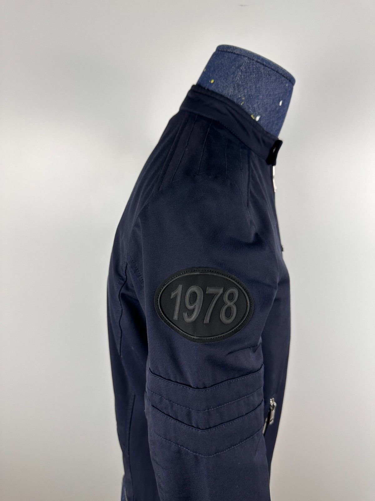 Diesel Diesel Glory Bikers Jacket Light Padded Size S Navy Size US S / EU 44-46 / 1 - 8 Thumbnail