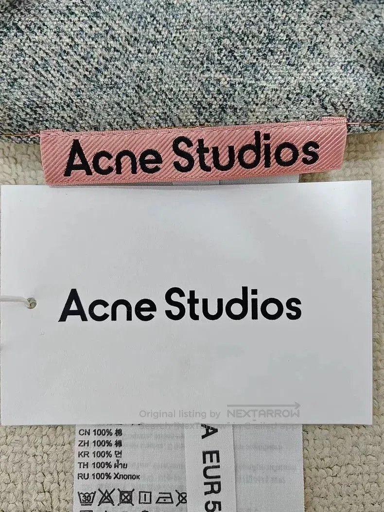 Acne Studios Vintage Acne Studios 3D Print Denim Pants. Size US 34 / EU 50 - 4 Thumbnail