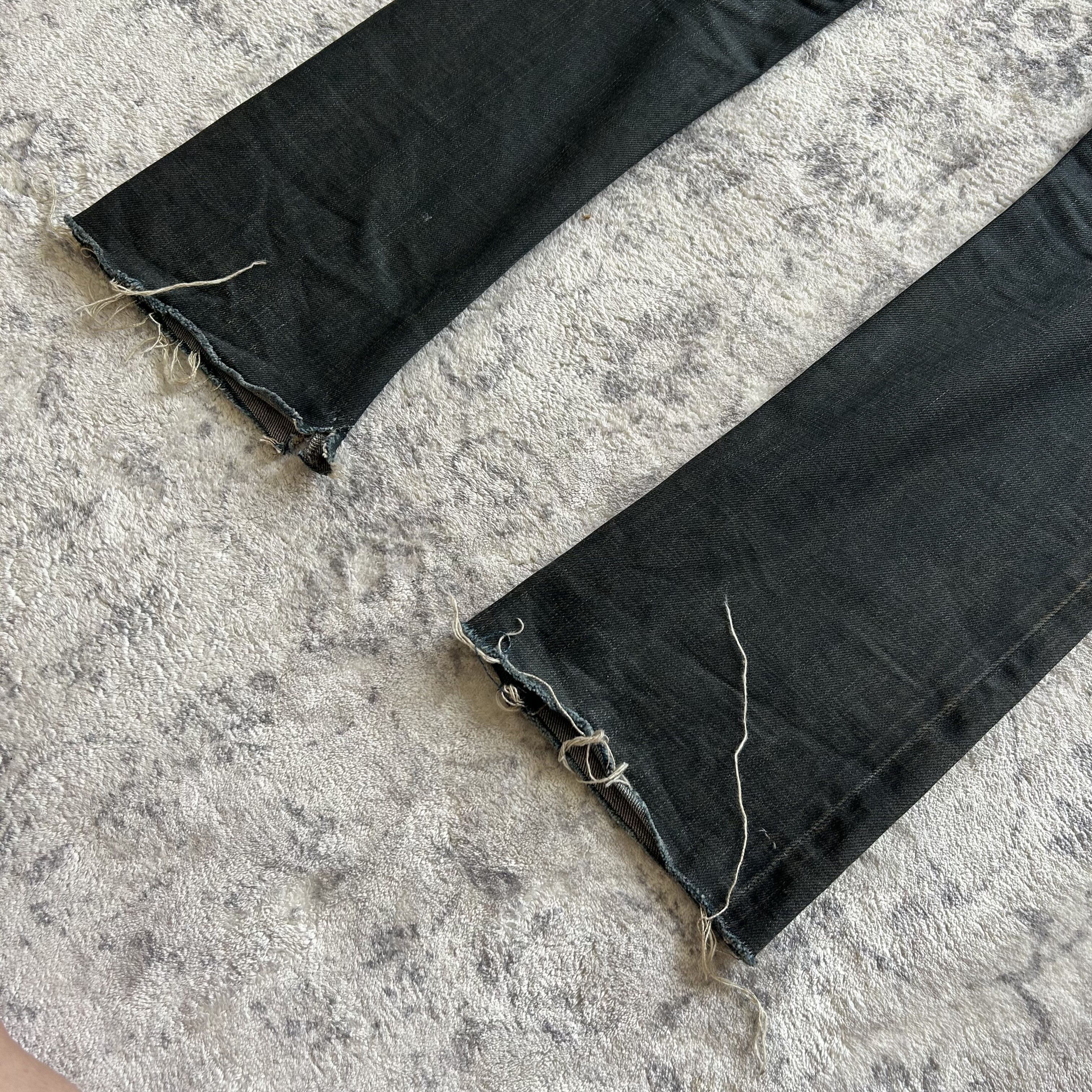 Rick Owens Rick Owens DU 5383 Detroit Cut Denim | Grailed