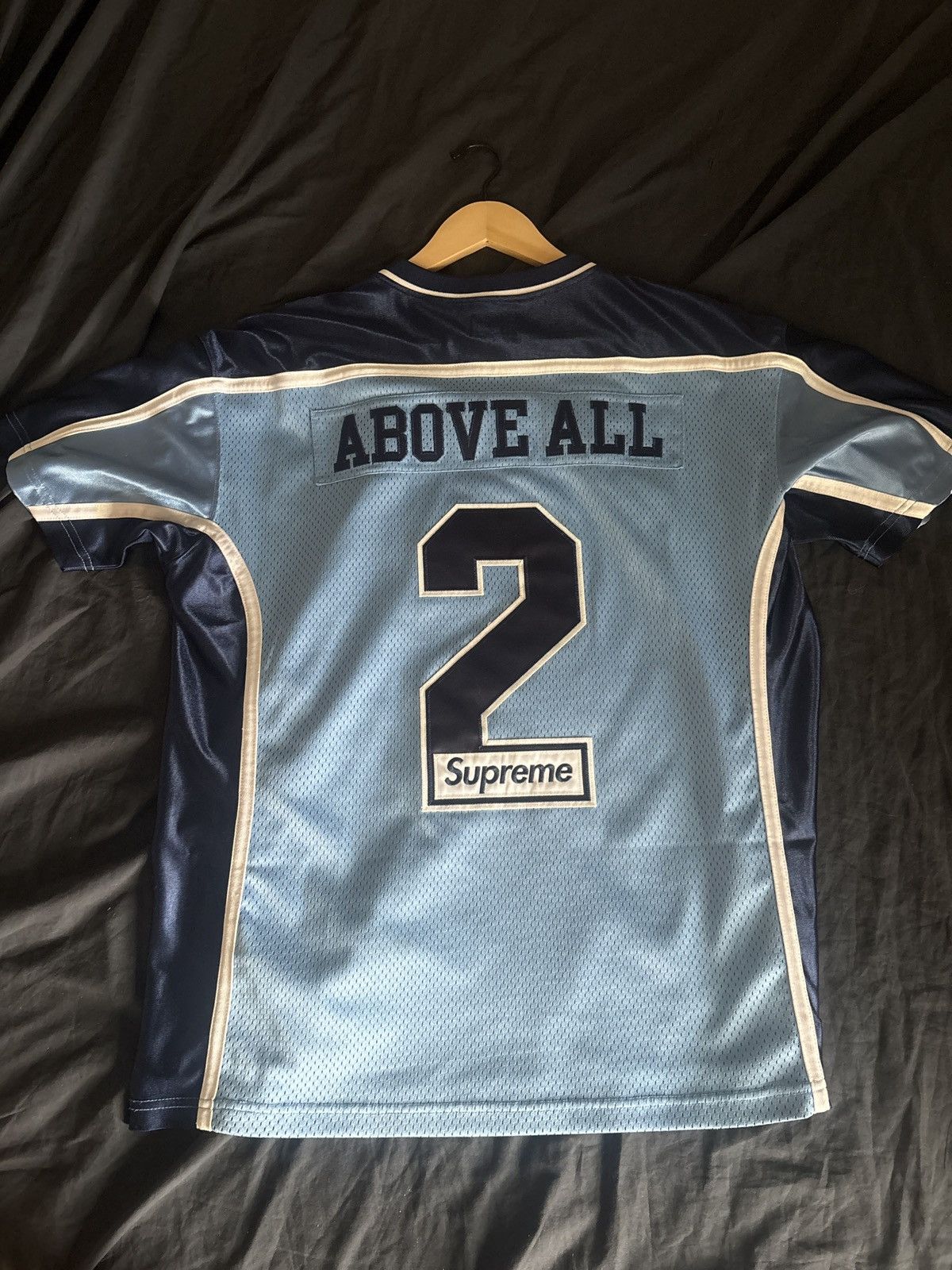 Supreme Supreme Above All Football Jersey | Grailed