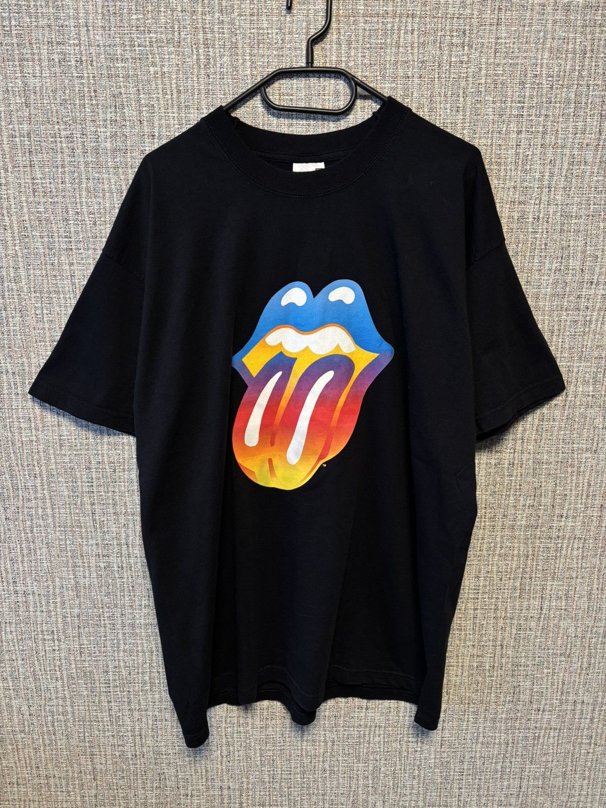 Band Tees Rolling Stones Forty Licks Black T-Shirt XL 2002 Size US XL / EU 56 / 4 - 1 Thumbnail