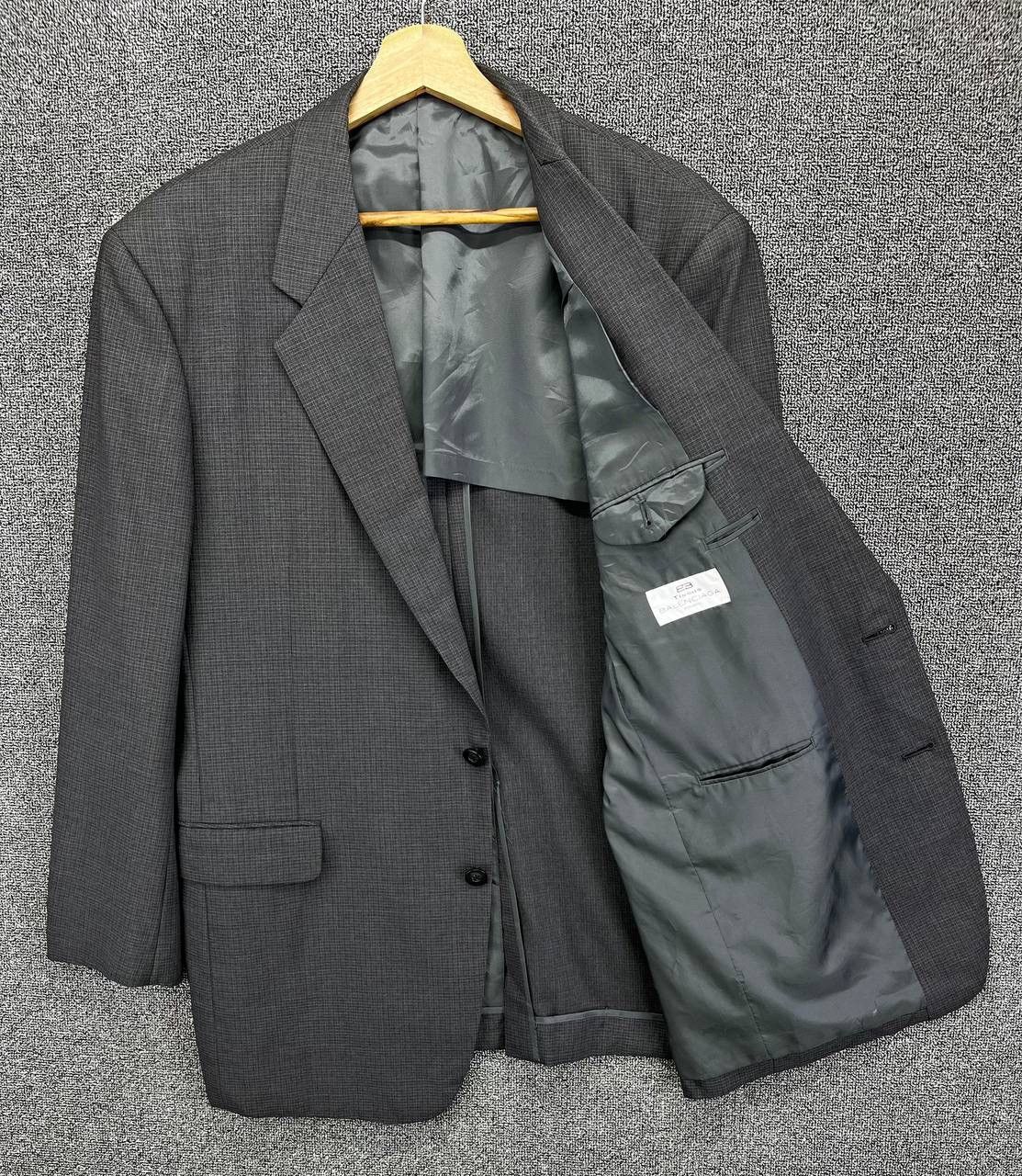 Balenciaga Vintage 90s Balenciaga Rare Wool Blazer Coat Jacket Size US M / EU 48-50 / 2 - 6 Thumbnail