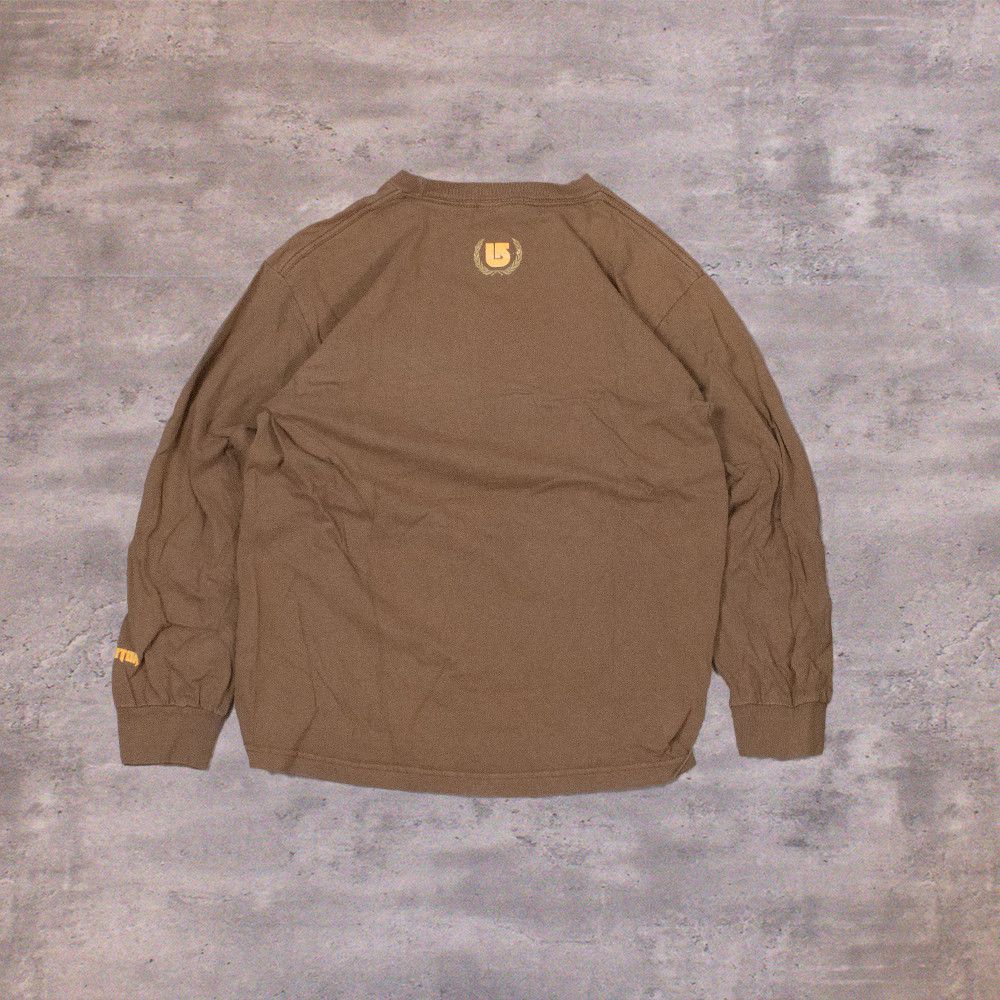 Burton 2000’s Burton Snowboard Brown Long Sleeve T-Shirt Size US M / EU 48-50 / 2 - 2 Thumbnail