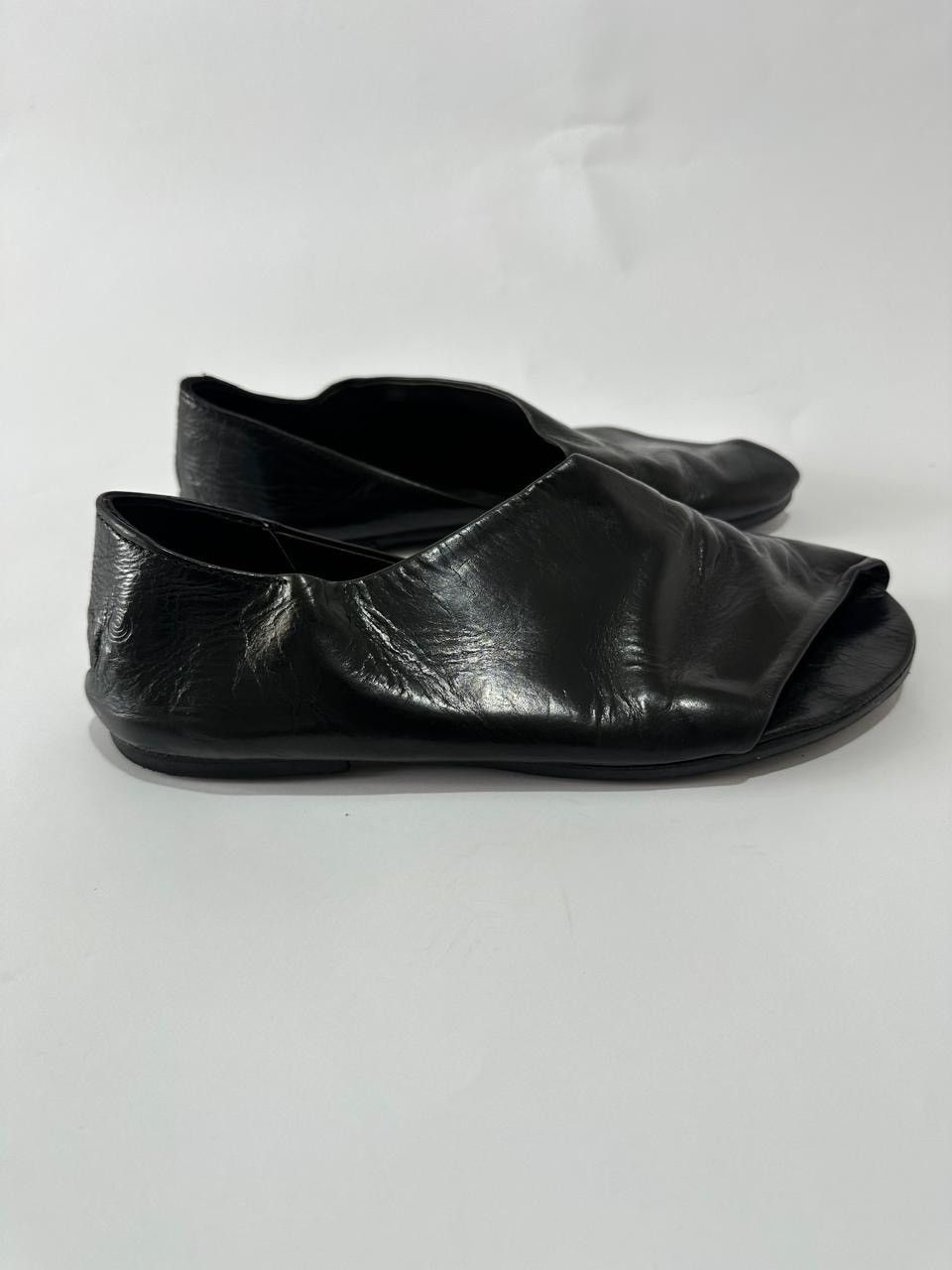 Marsell MARSÈLL ASYMMETRICAL LEATHER SANDALS EU38 Size US 8 / IT 38 - 2 Thumbnail