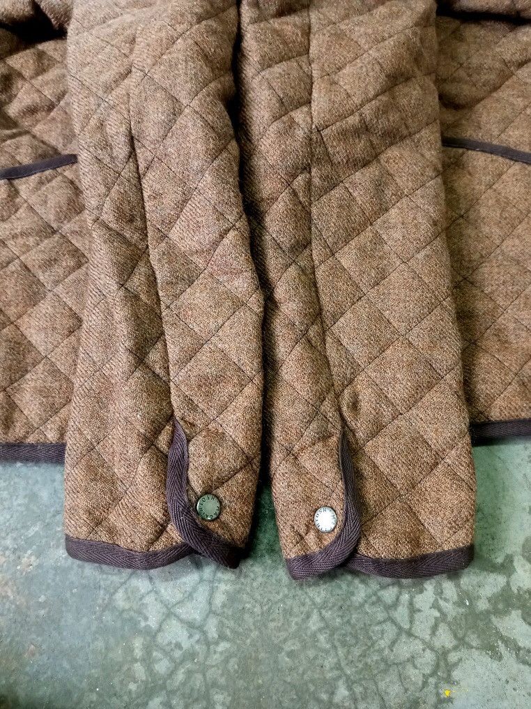 Mackintosh × Paul Smith A03 Mackintosh X Paul Smith Button Tap Quilted Wool Jacket Size US L / EU 52-54 / 3 - 14 Thumbnail