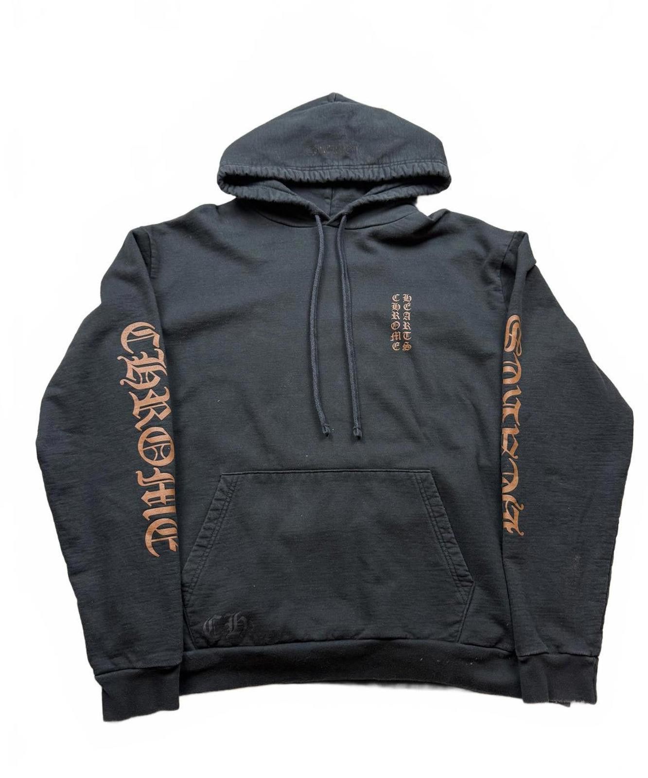 Chrome Hearts Vertical Logo Hoodie | Grailed