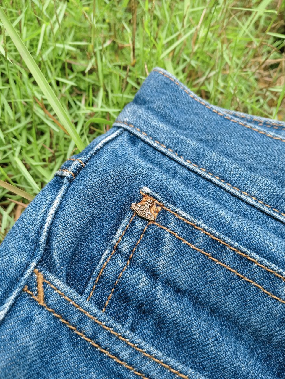 Vivienne Westwood VIVIENNE WESTWOOD ANGLOMANIA SELVEDGE JEANS Size US 30 / EU 46 - 10 Thumbnail
