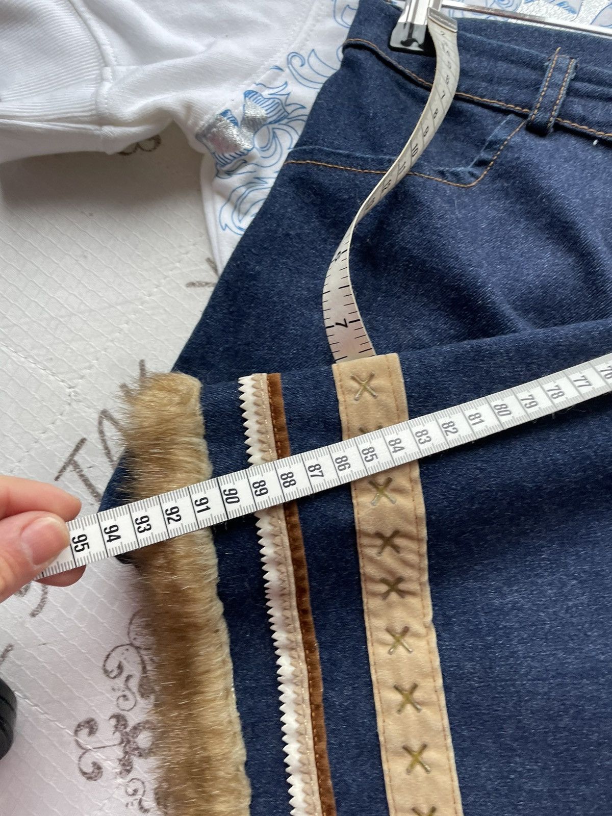 Vintage Vintage Italian jean Size 28" / US 6 / IT 42 - 22 Thumbnail