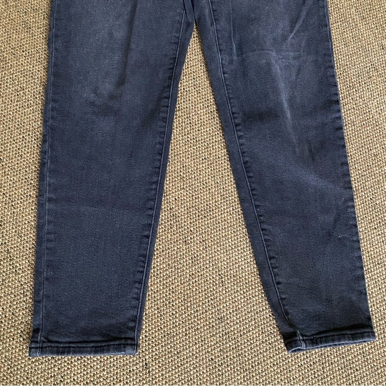 Levi's Levis Black High Rise Mom Jean waist 27 L 29 Size 27" / US 4 / IT 40 - 3 Thumbnail