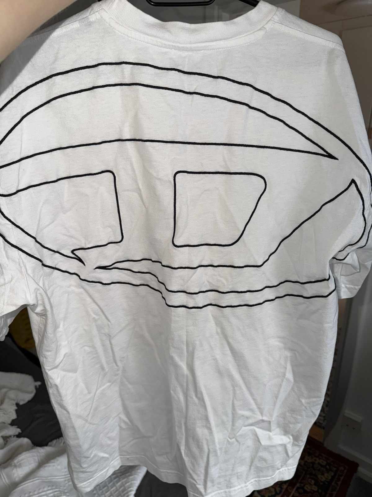 Diesel Diesel Megoval t shirt. Diesel oval logo. Size US M / EU 48-50 / 2 - 1 Thumbnail