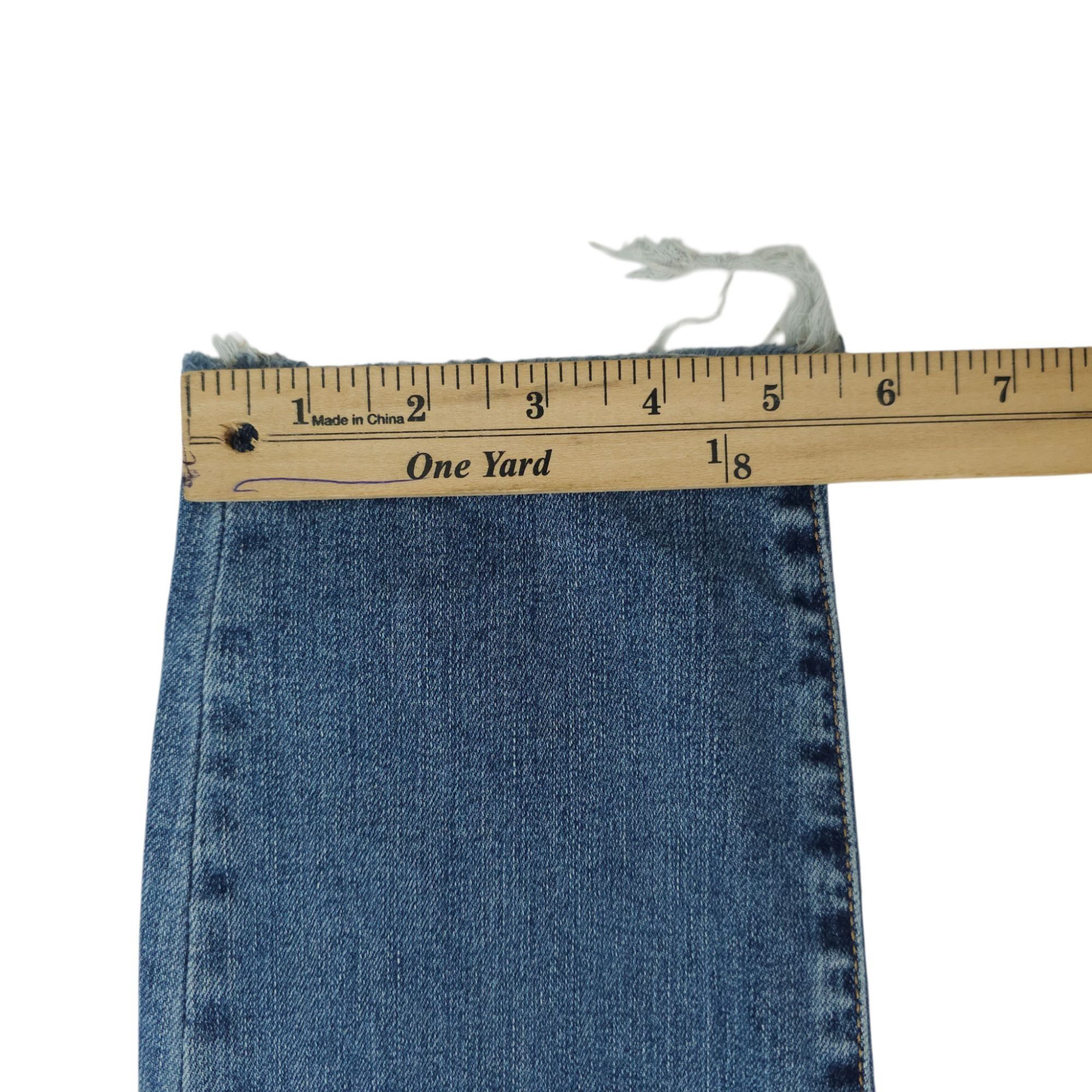 J.Crew J.Crew 9" Toothpick Jeans Womens 32 Button Front Mid Rise Size 24" / US 00 / IT 34 - 6 Thumbnail