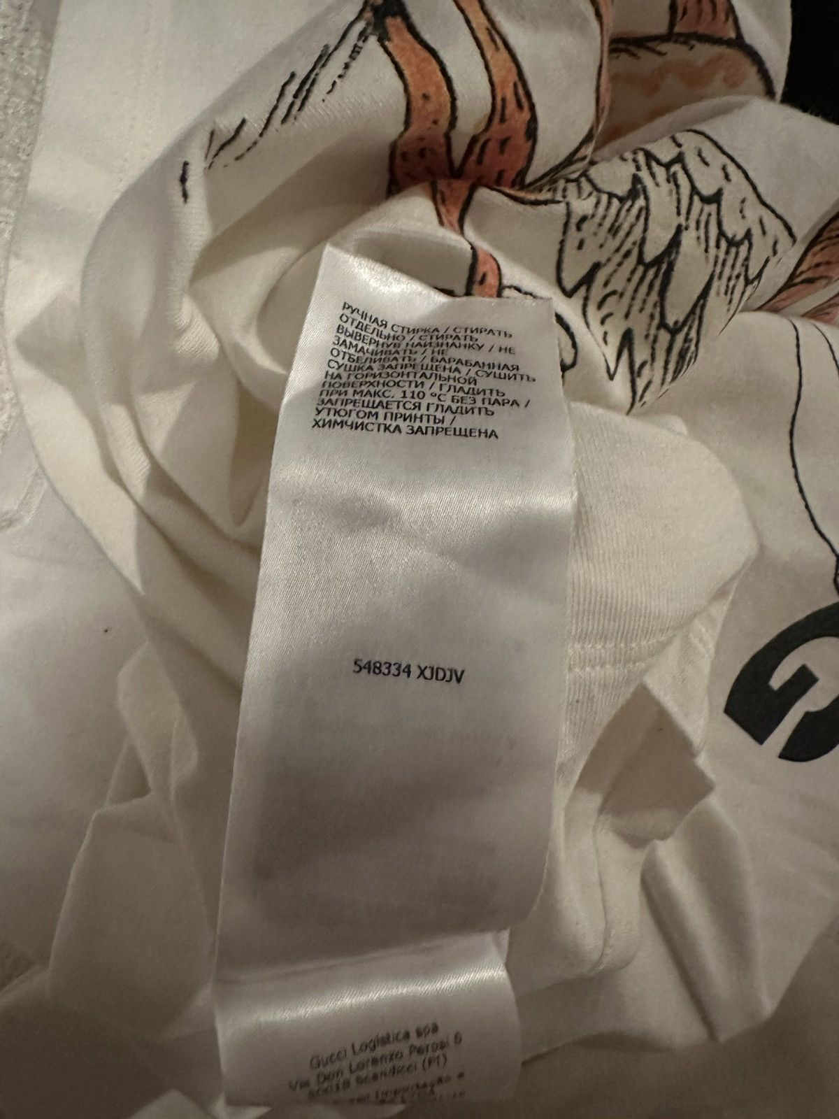 Gucci Gucci “ICCUG” Overture Collection Freya Hartas T-Shirt Size US M / EU 48-50 / 2 - 12 Thumbnail