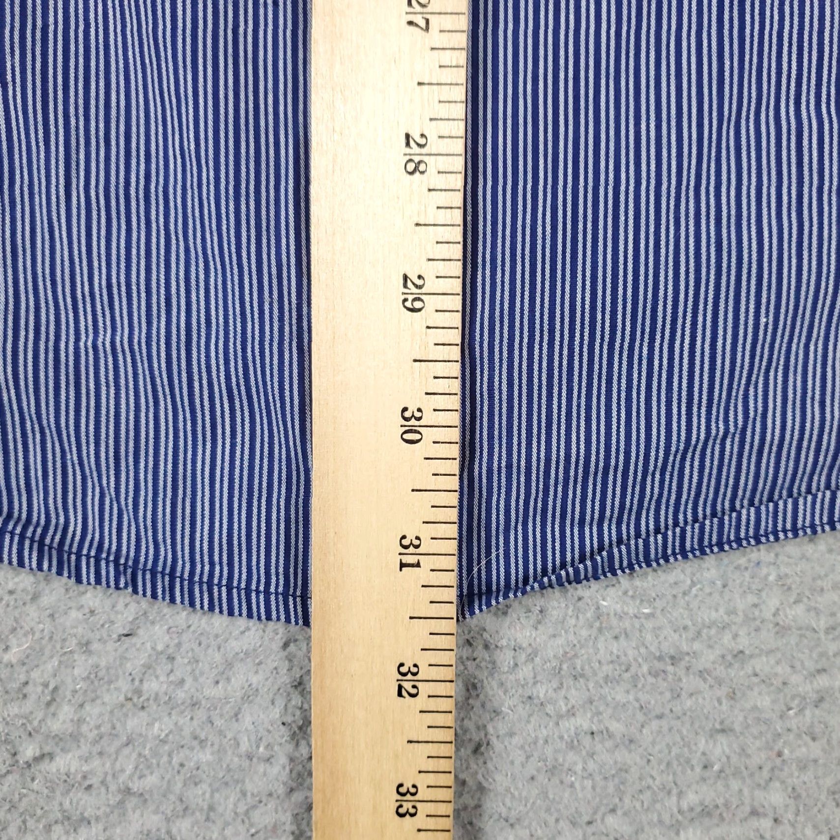 Tommy Hilfiger Tommy Hilfiger Blue Striped Button-Up Shirt Mens XL Long Sleeve Casual Size US XL / EU 56 / 4 - 6 Thumbnail