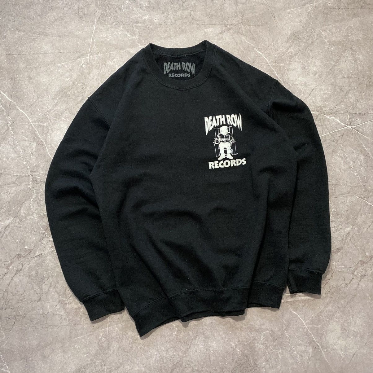 VINTAGE DEATH ROW RECORDS BIG LOGO SWEATSHIRT 00s