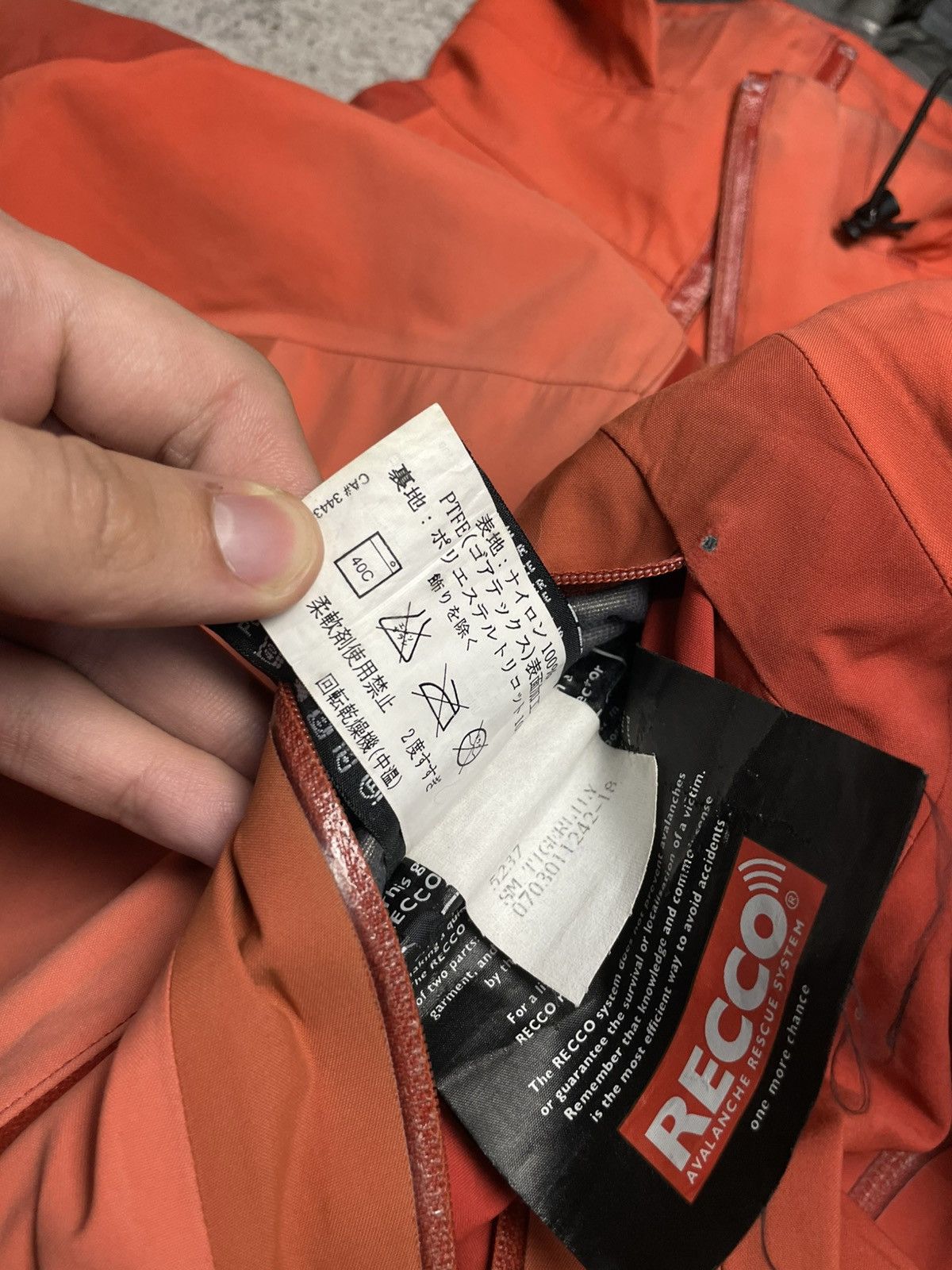 Arc'teryx Vintage Arcteryx Recco Goretex Jacket Sz S Size US S / EU 44-46 / 1 - 17 Thumbnail