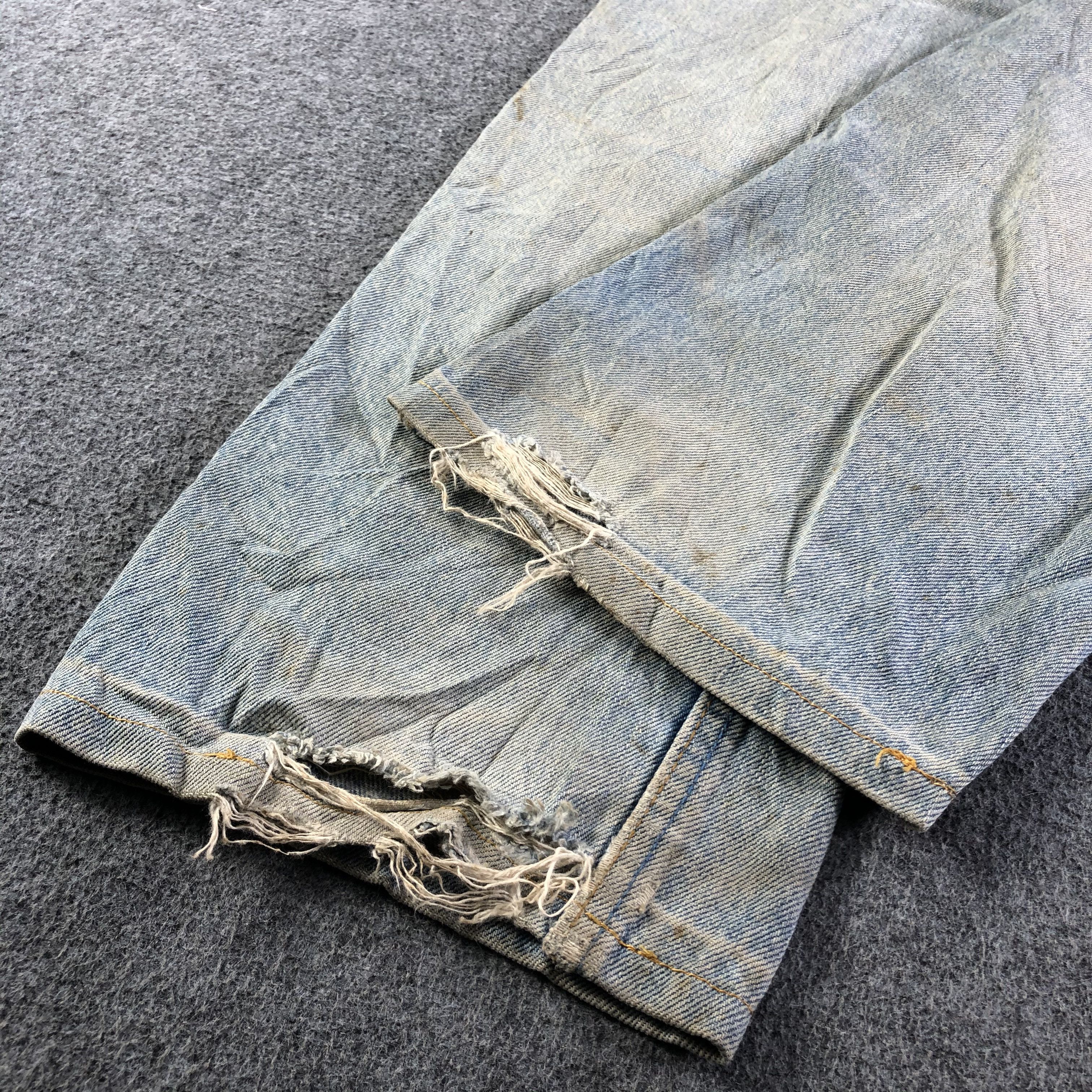 Levi's Vintage Light Wash Levis 501 Jeans-J3982 Size US 34 / EU 50 - 6 Thumbnail