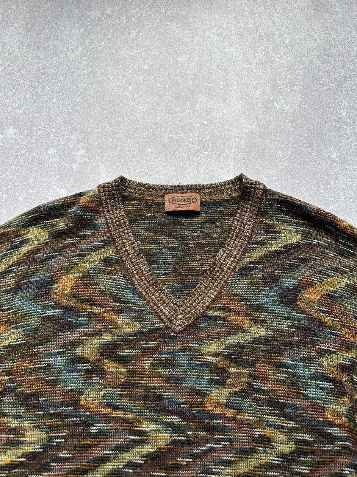 Missoni mens vintage missoni sweater made in Italy Size US L / EU 52-54 / 3 - 4 Thumbnail