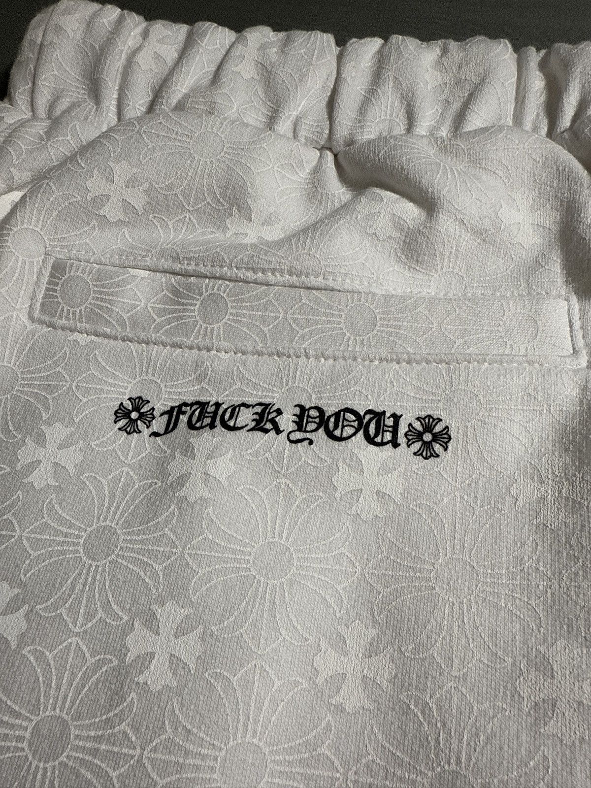 Chrome Hearts Chrome hearts white monogram sweats LARGE Size US 36 / EU 52 - 8 Thumbnail