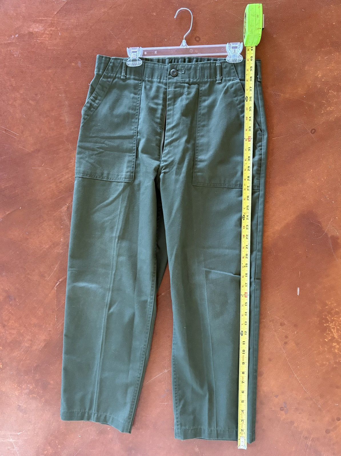 Vintage Vintage US Army OG-507 Utility Trousers — 1982 Issue, 36x31 Size US 36 / EU 52 - 4 Thumbnail