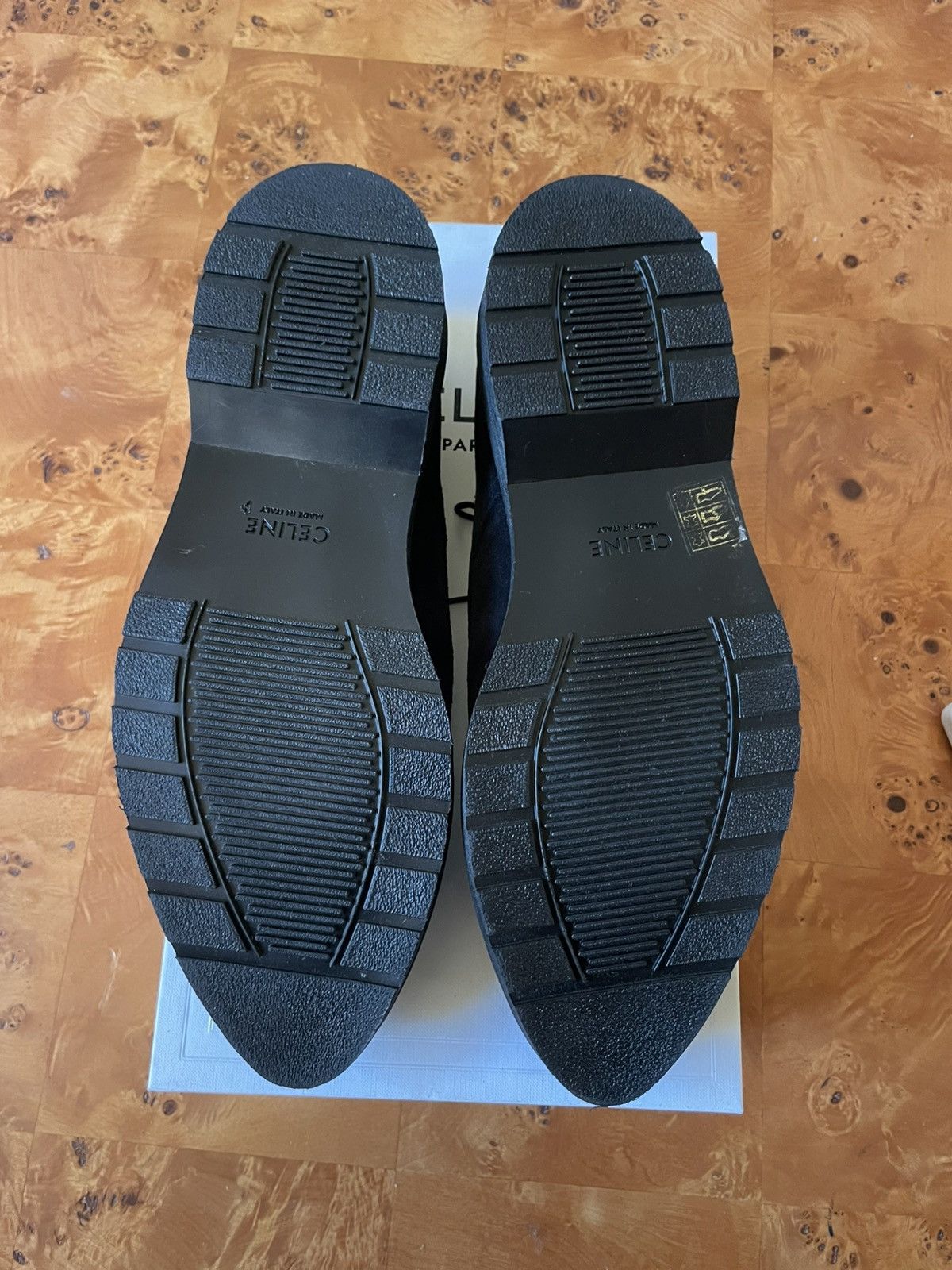 Celine Celine × Hedi Slimane Derby 30 Suede Calf Creeper Size US 9.5 / EU 42-43 - 3 Thumbnail