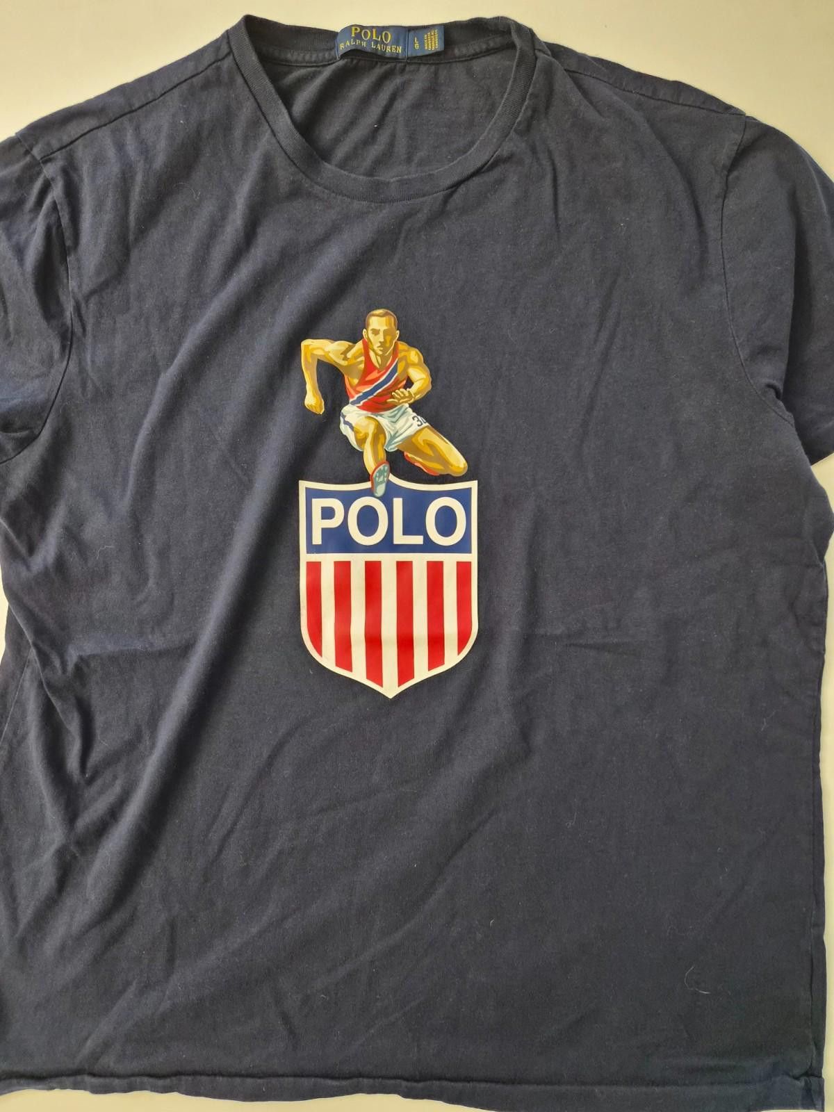Polo Ralph Lauren Polo Ralph Lauren Stadium Shield USA Track Hurdles T-Shirt L Size US L / EU 52-54 / 3 - 1 Thumbnail