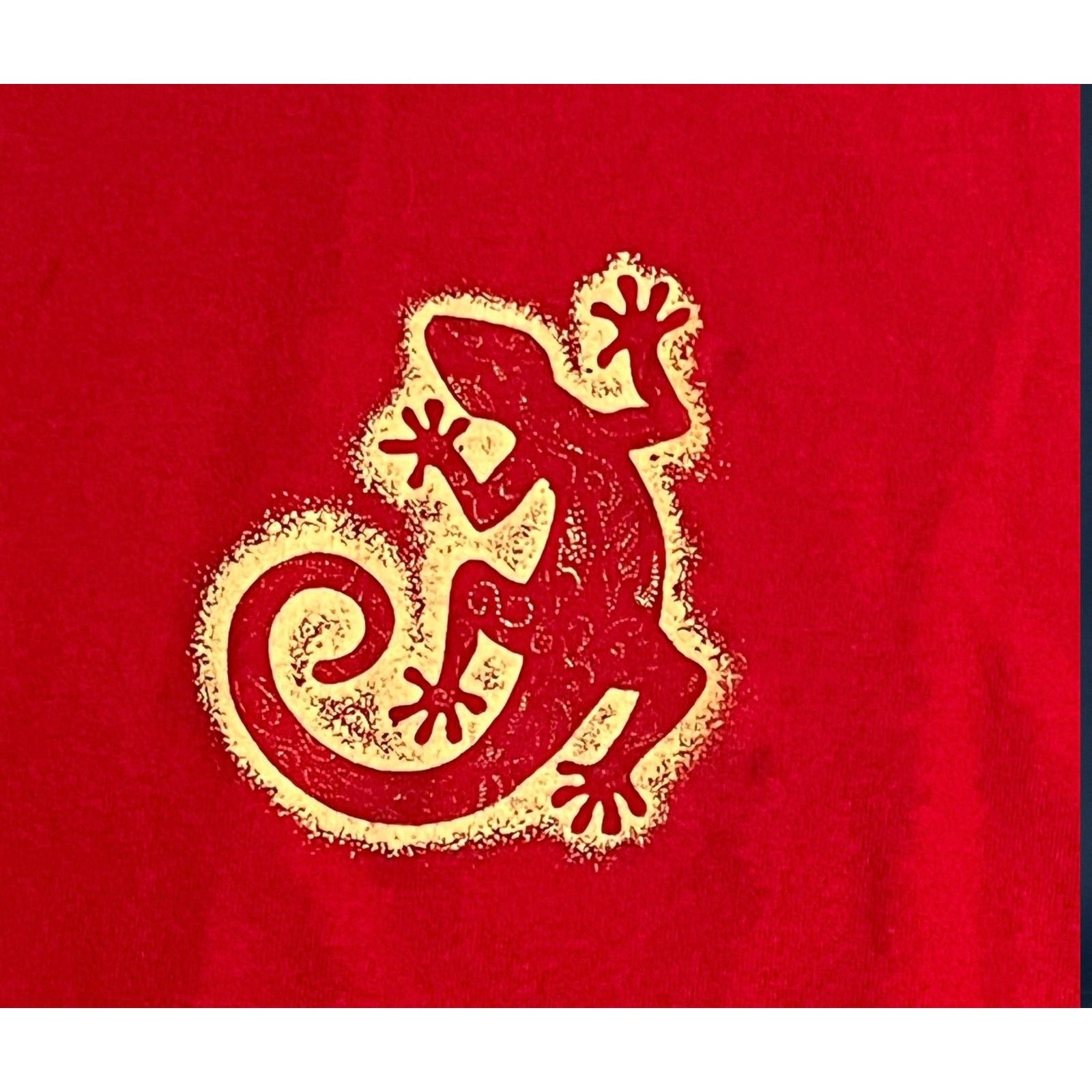 Other Puerto Vallarta Gecko Muscle Shirt Red Sleeveless Tank Top Size US XXL / EU 58 / 5 - 10 Thumbnail