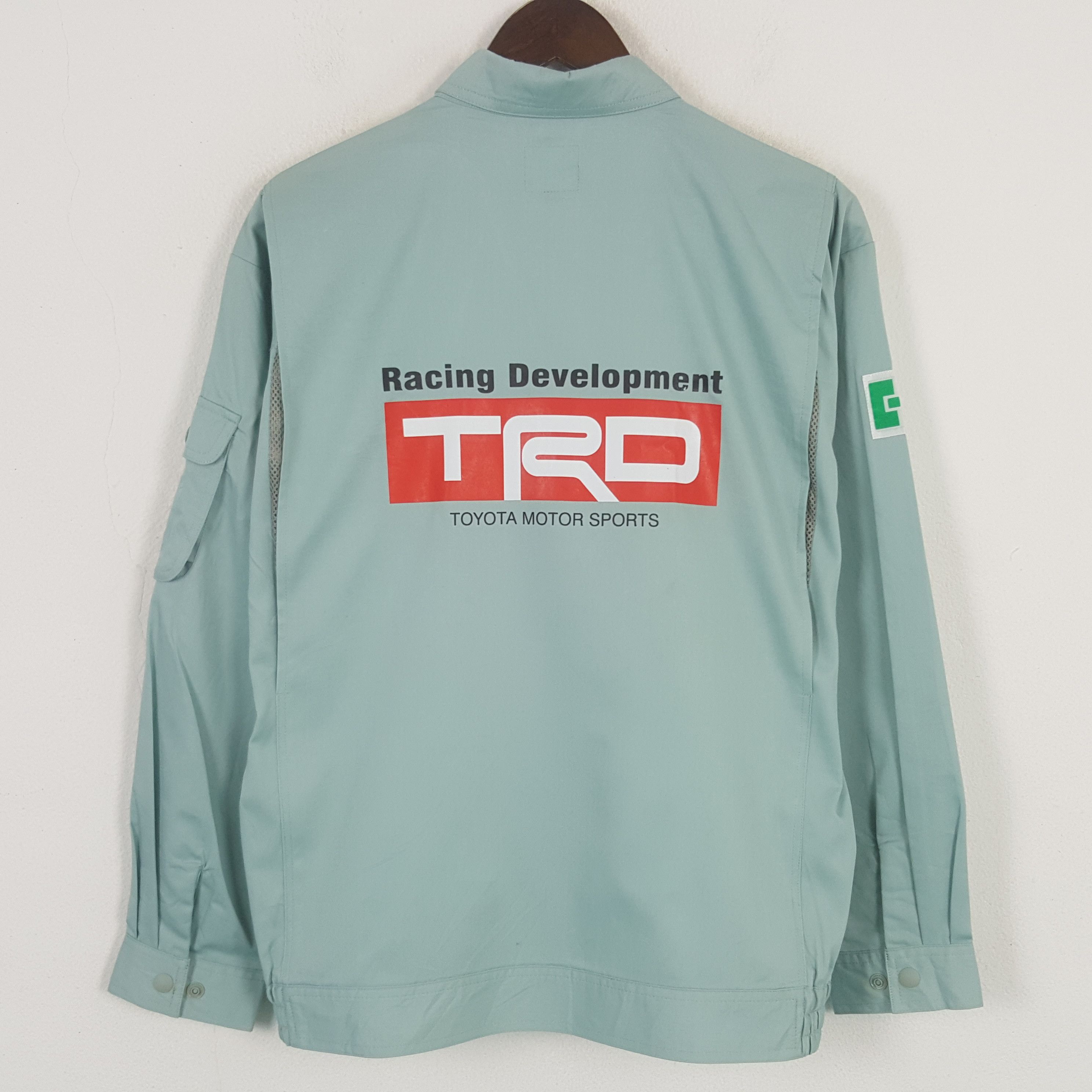 Japanese Brand × Vintage Vintage TRD Racing Development Custom Art Worker Jacket Size US L / EU 52-54 / 3 - 1 Thumbnail