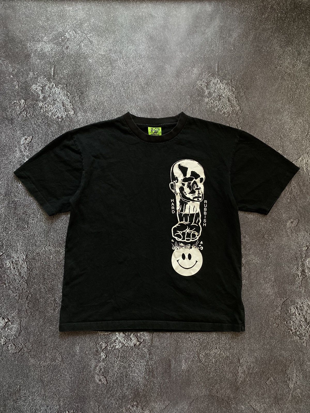 Garbage TV × Streetwear × Vintage Garbage TV Hard Rubbish black t shirt ...