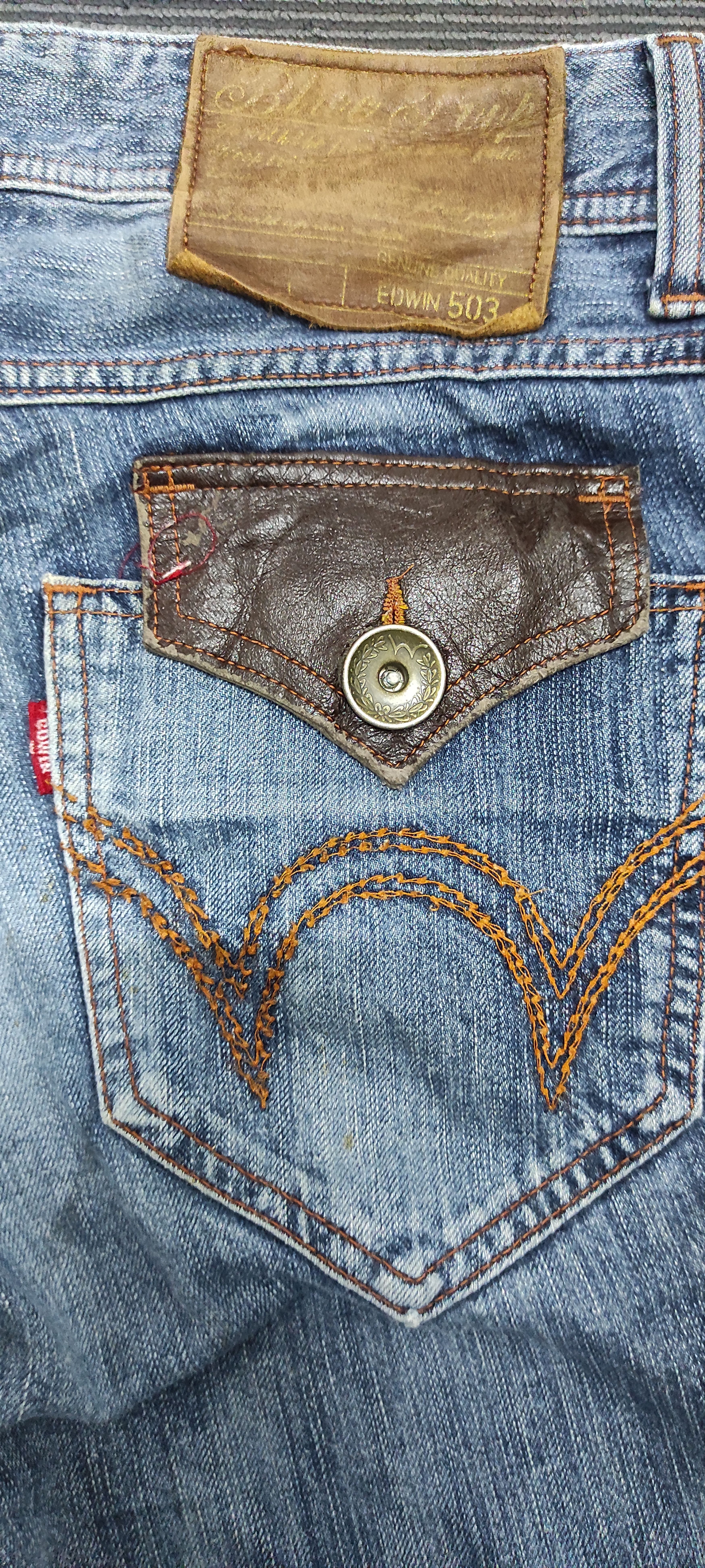Edwin Edwin Distressed Jeans Size US 33 - 13 Thumbnail