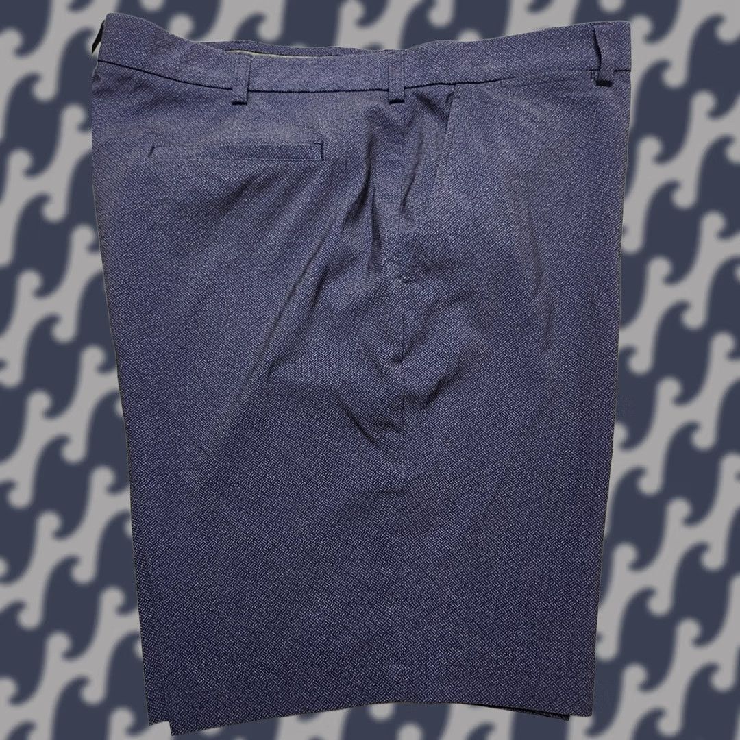 Roundtree & Yorke Roundtree & Yorke Performance Shorts Flat Front 9in Inseam 42 Blue Chino Mens Regular Size US 42 / EU 58 - 1 Thumbnail