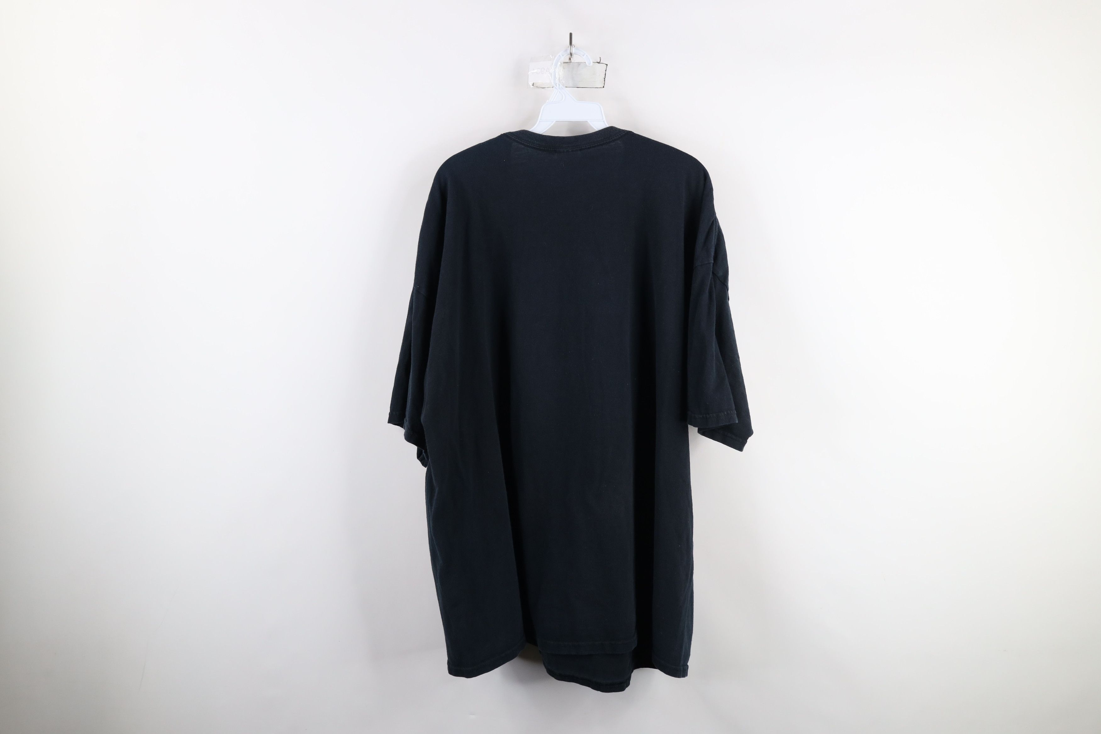 Vintage Vinage 90s Y2K Streetwear Spell Jenius Short Sleeve T-Shirt Size US XXL / EU 58 / 5 - 10 Thumbnail