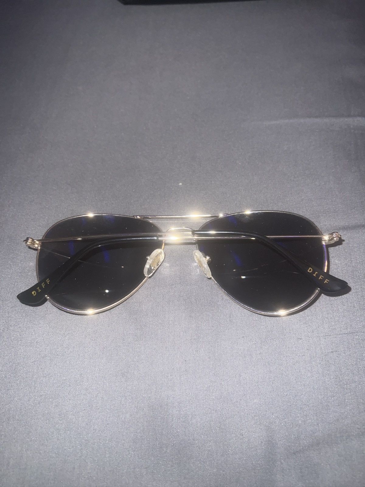 Hypebeast DIFF Eyewear Cruz Aviator Sunglasses Size ONE SIZE - 3 Thumbnail