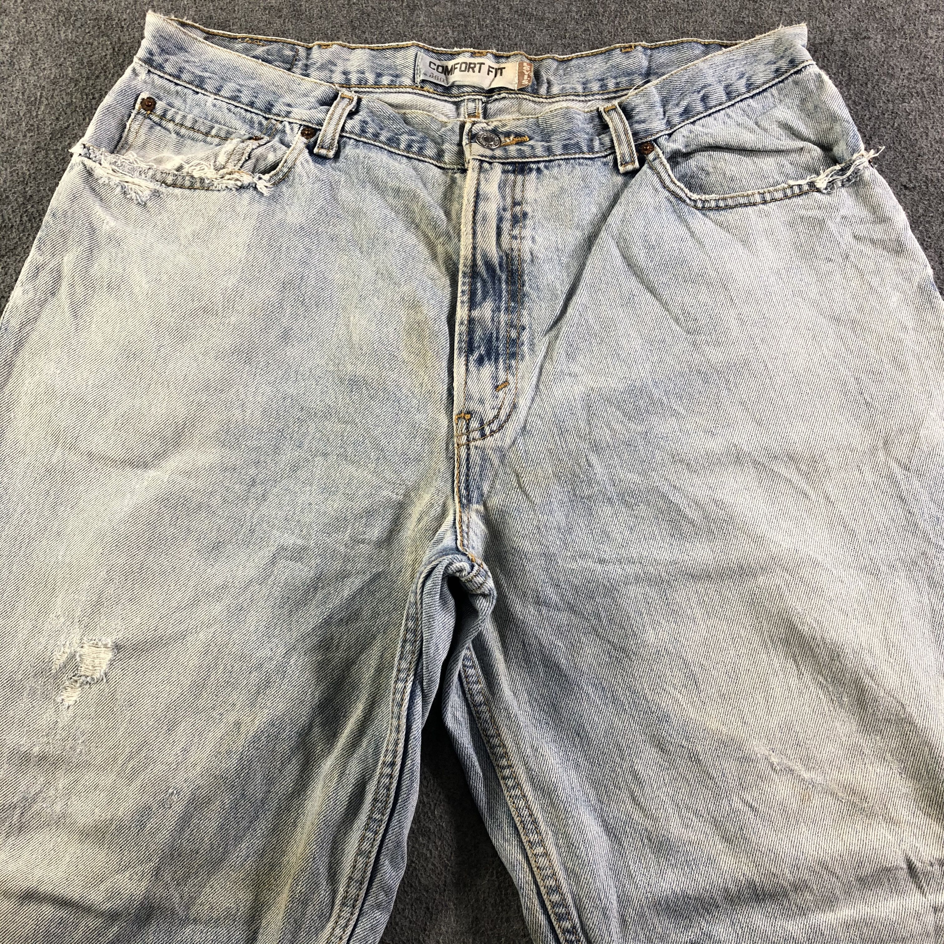 Levi's Vintage Light Wash Levis 560 Jeans-J4314 Size US 38 / EU 54 - 3 Thumbnail