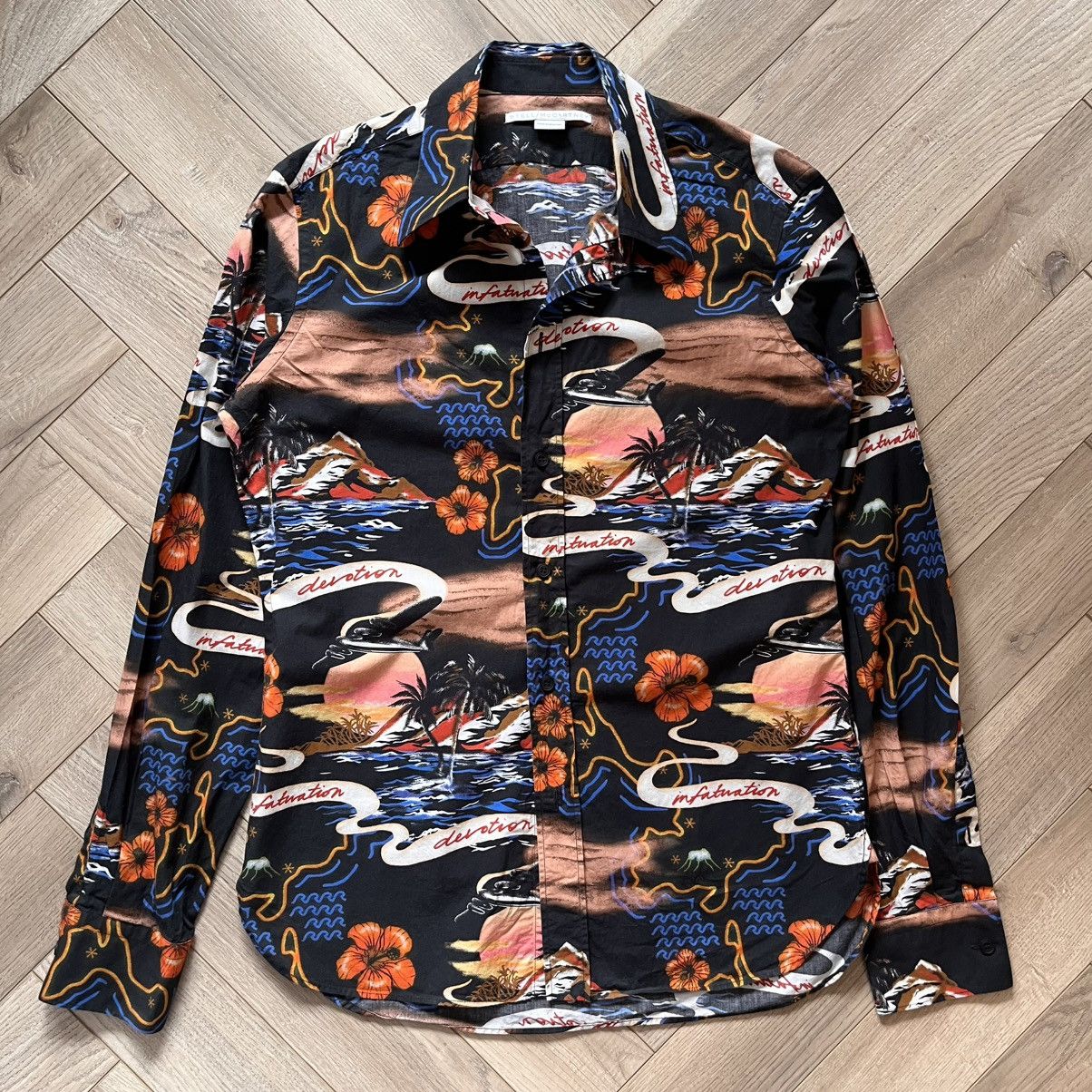 Stella McCartney Stella McCartney Mainline Archive Hawaiian Tropical Shirt Size US M / EU 48-50 / 2 - 1 Thumbnail