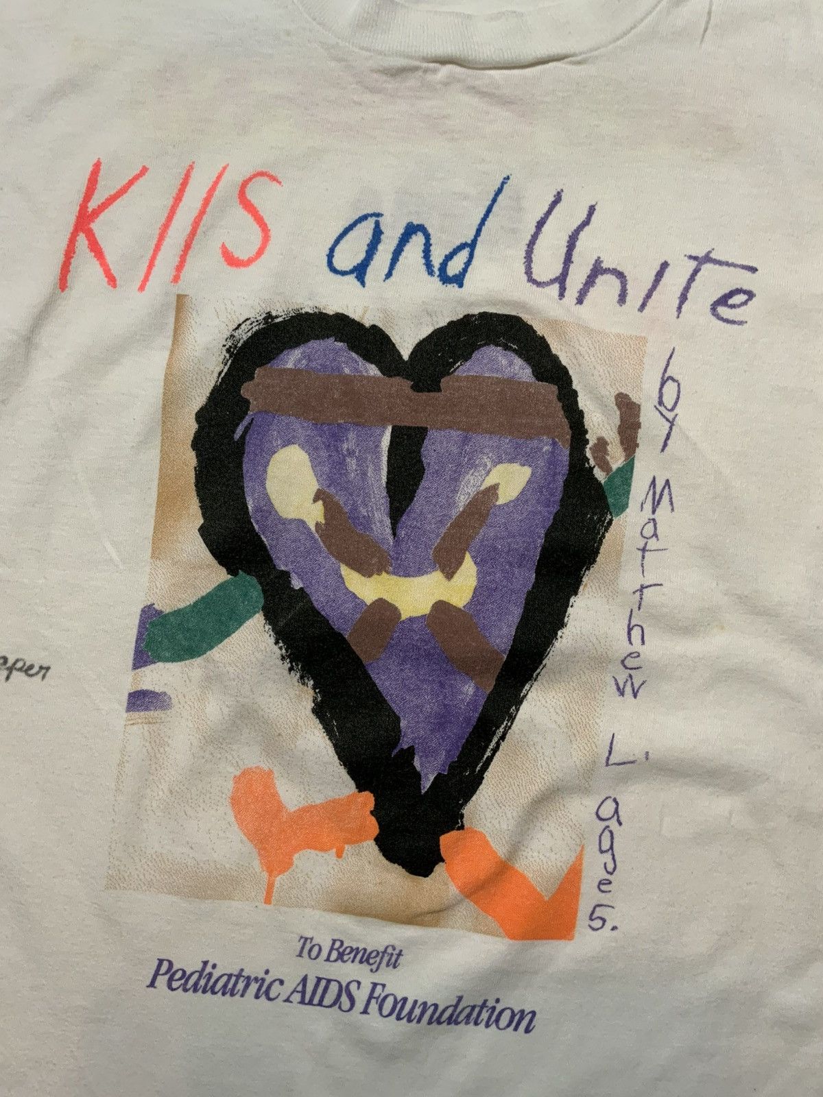 Vintage Vintage 1992 102.7 KIIS FM Unite Concert Vandross T-Shirt Size US L / EU 52-54 / 3 - 7 Thumbnail