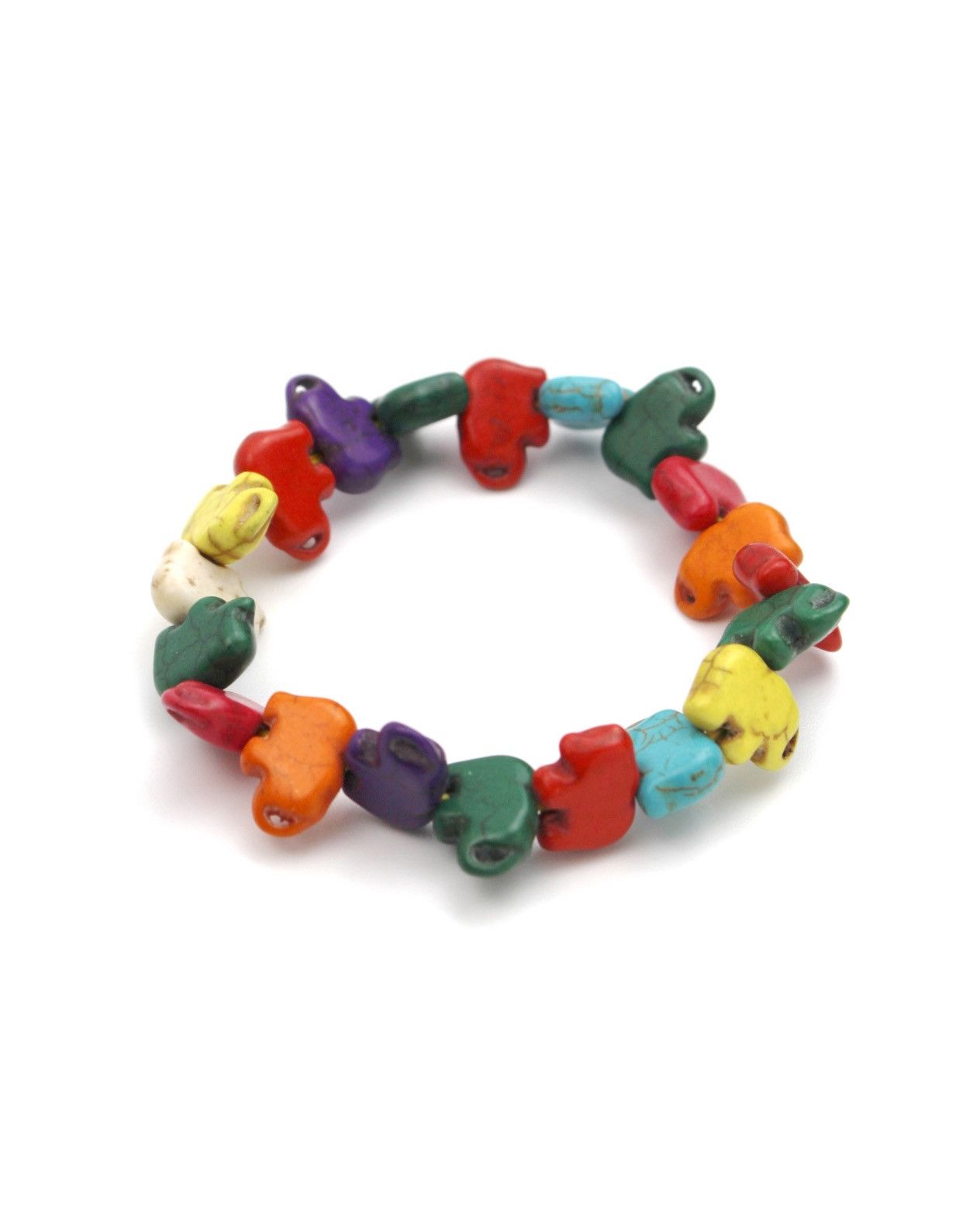 Hysteric Glamour 1990S TURQUOISE CANDY ELEPHANT BEAD STRETCH BRACELET Size ONE SIZE - 2 Thumbnail