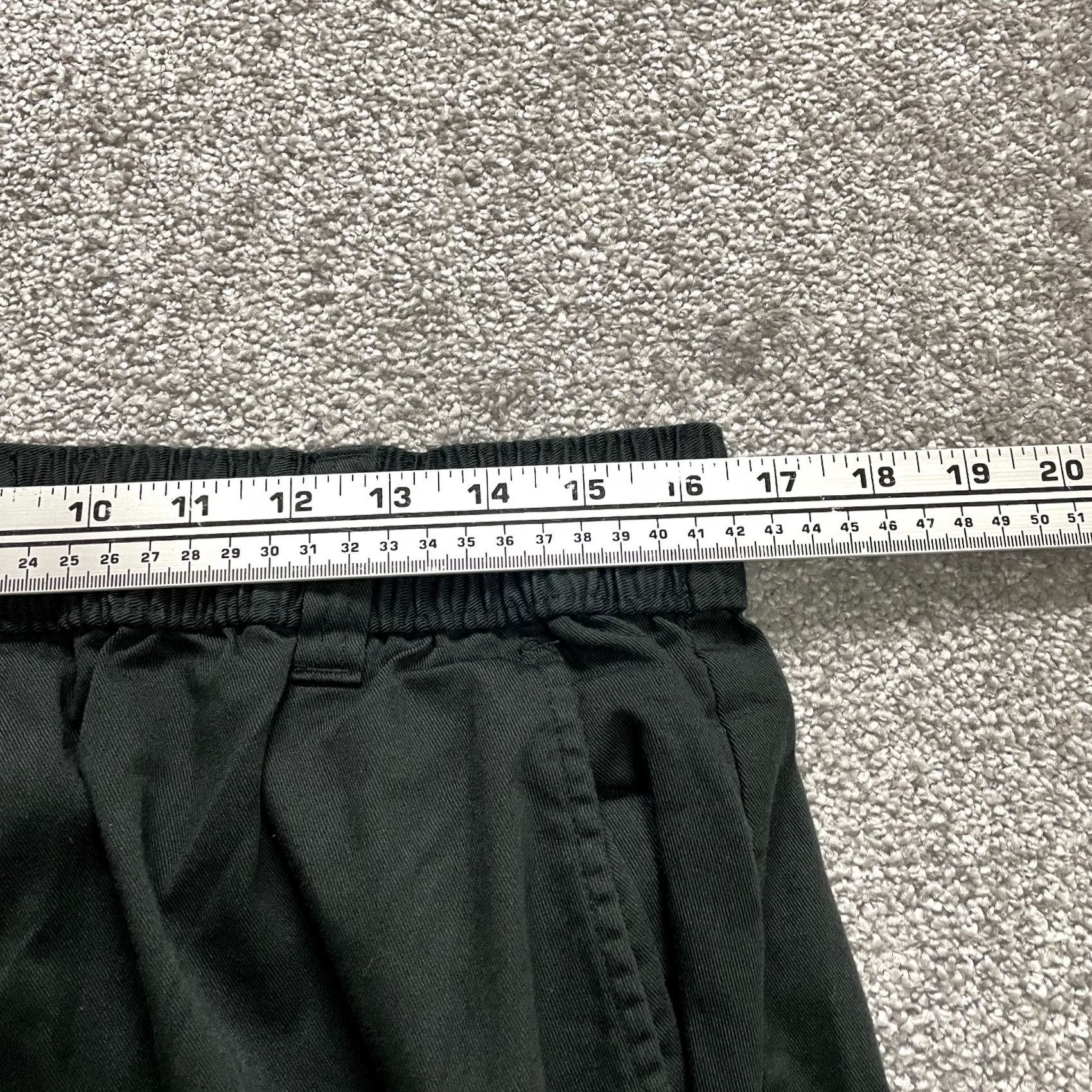 Vintage VINTAGE King Size Knockarounds Pants Mens 33 Tall Black Cotton Straight 33x40 Size US 33 - 7 Thumbnail