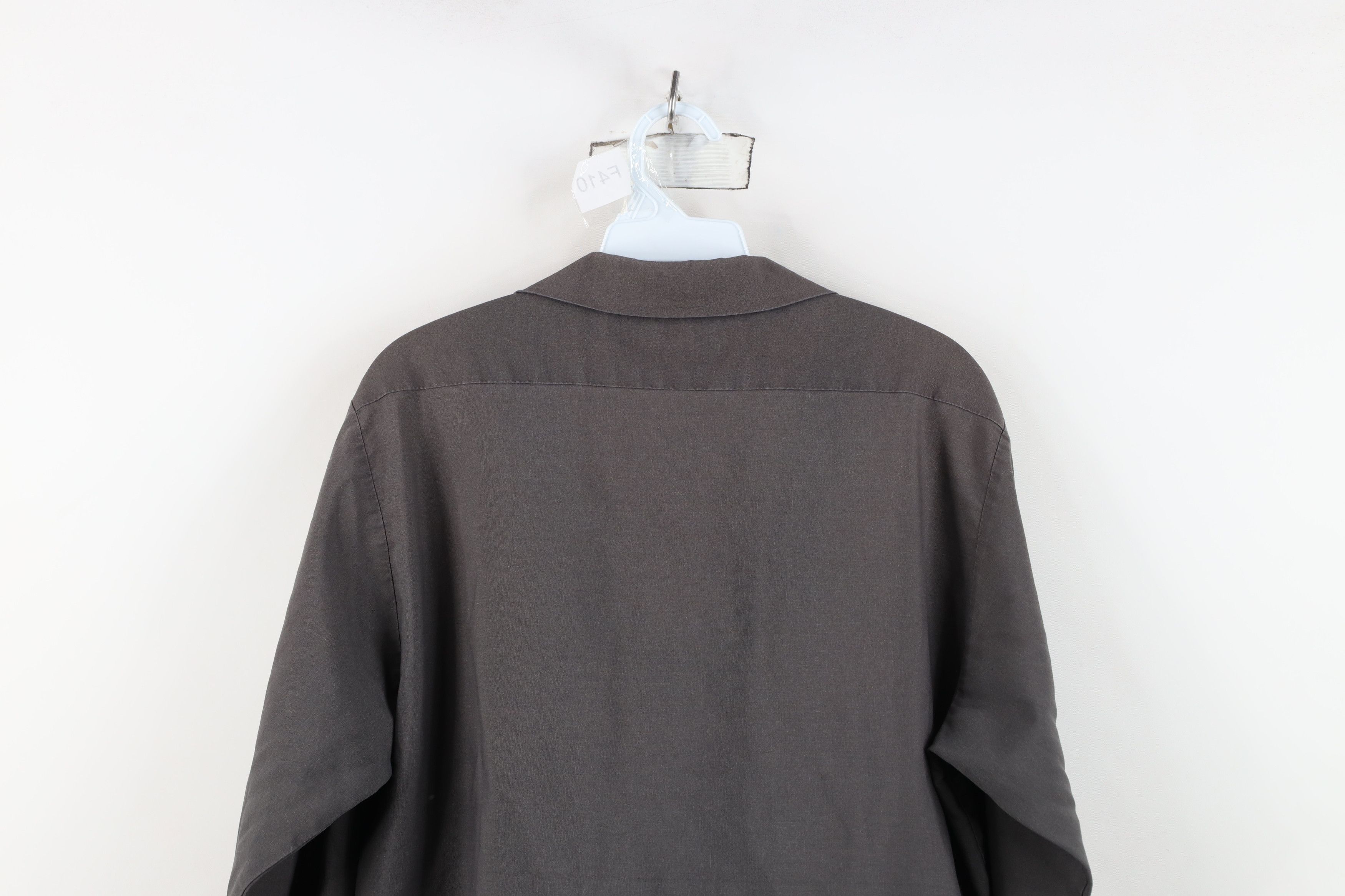 Vintage Vintage 90s Streetwear Workwear Mechanic Button Shirt Size US M / EU 48-50 / 2 - 14 Thumbnail