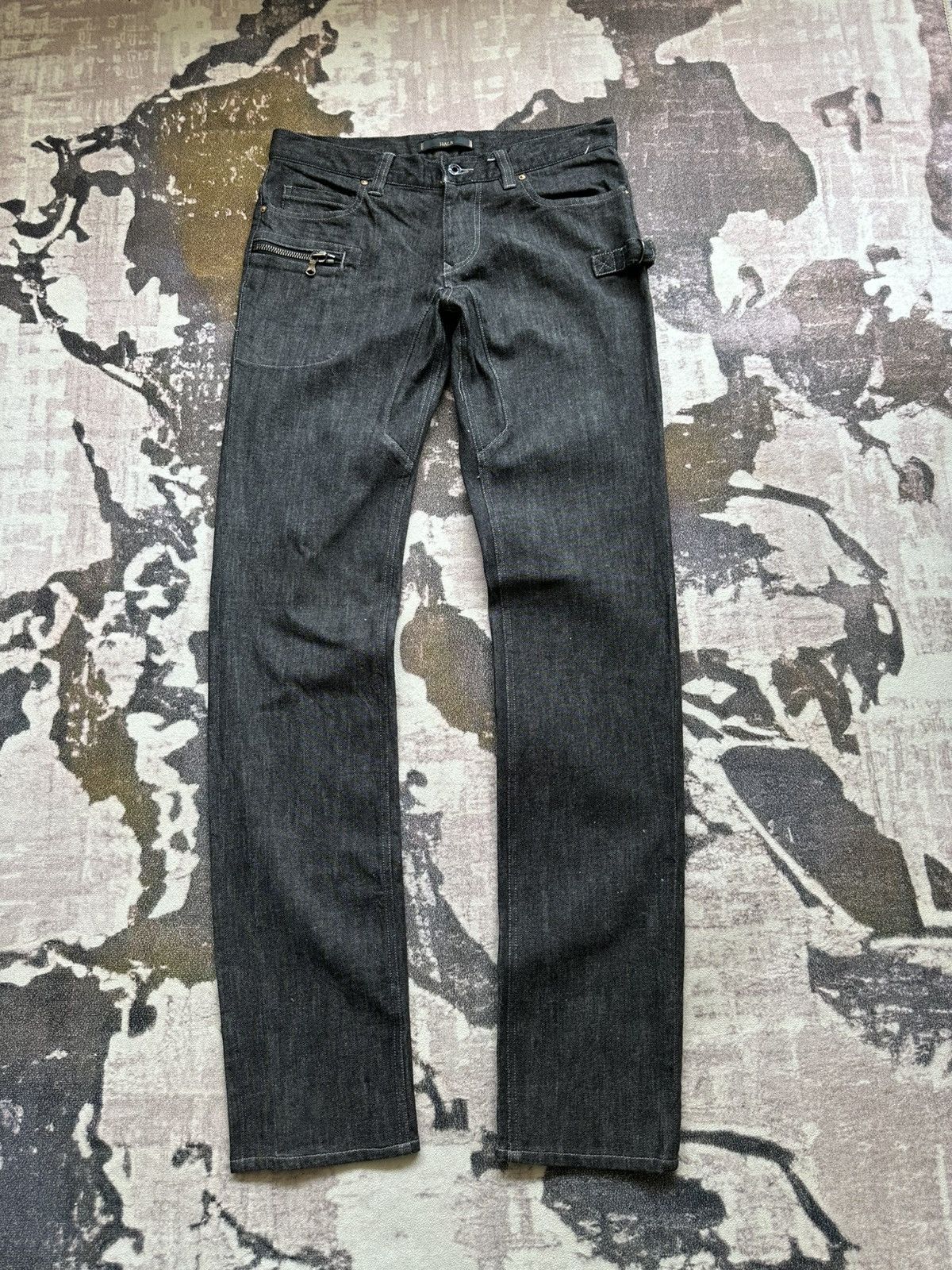 Tete Homme 2010’s HALB by Tete Homme new era hybrid black denim Size US 33 - 1 Thumbnail