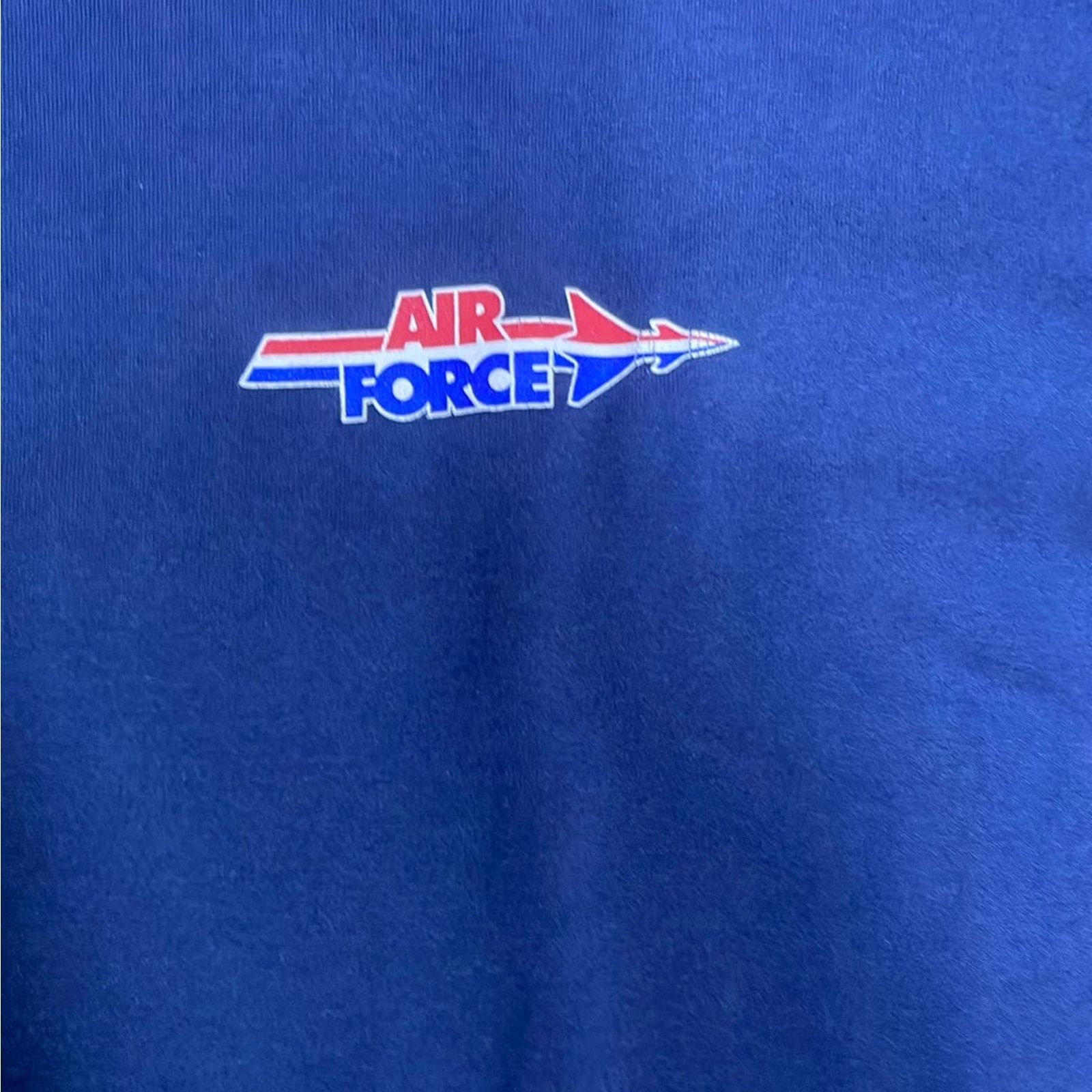 Vintage Vintage 1990s Air Force Shirt XL Size US XL / EU 56 / 4 - 3 Thumbnail