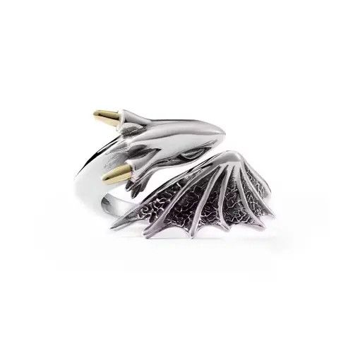 Ring Of Fire Flying Dragon Rings Size ONE SIZE - 3 Thumbnail