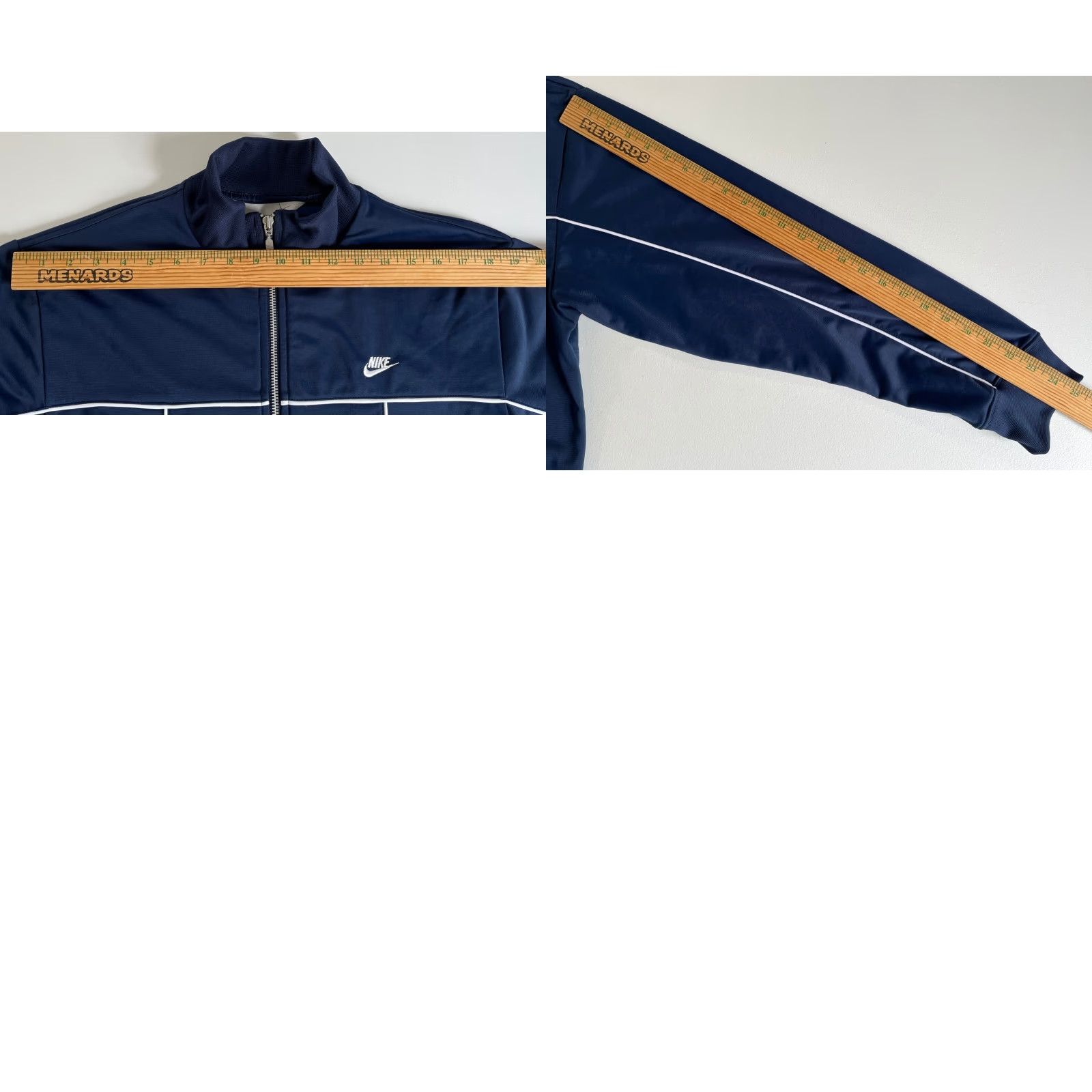Nike Nike Track Jacket Men’s Vintage Navy Full Zip Sz S Embroidered Logo 90s Classic Pockets Size US S / EU 44-46 / 1 - 10 Thumbnail