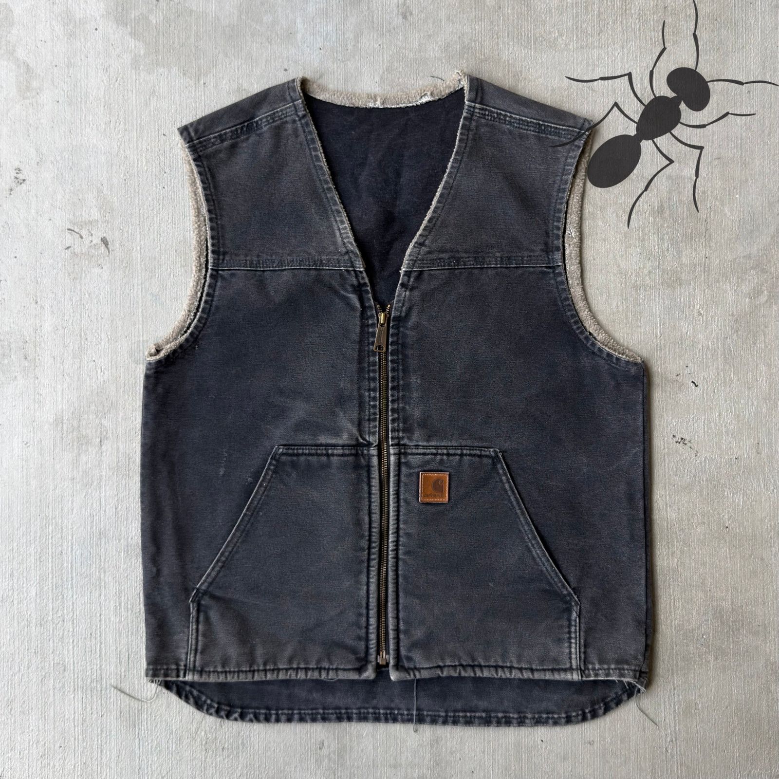 Carhartt × Vintage Carhartt black work wear vest Size US S / EU 44-46 / 1 - 1 Thumbnail