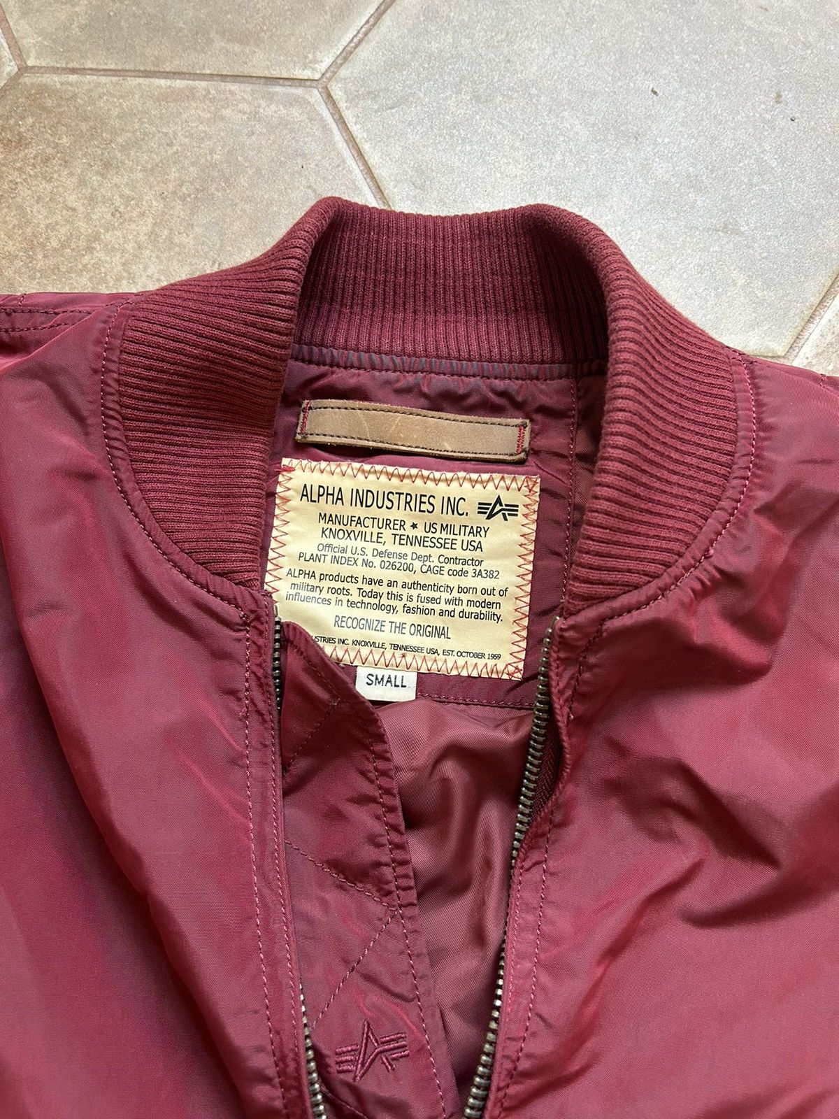 Alpha Industries ALPHA INDUSTRIES BOMBER JACKET Size US S / EU 44-46 / 1 - 5 Thumbnail