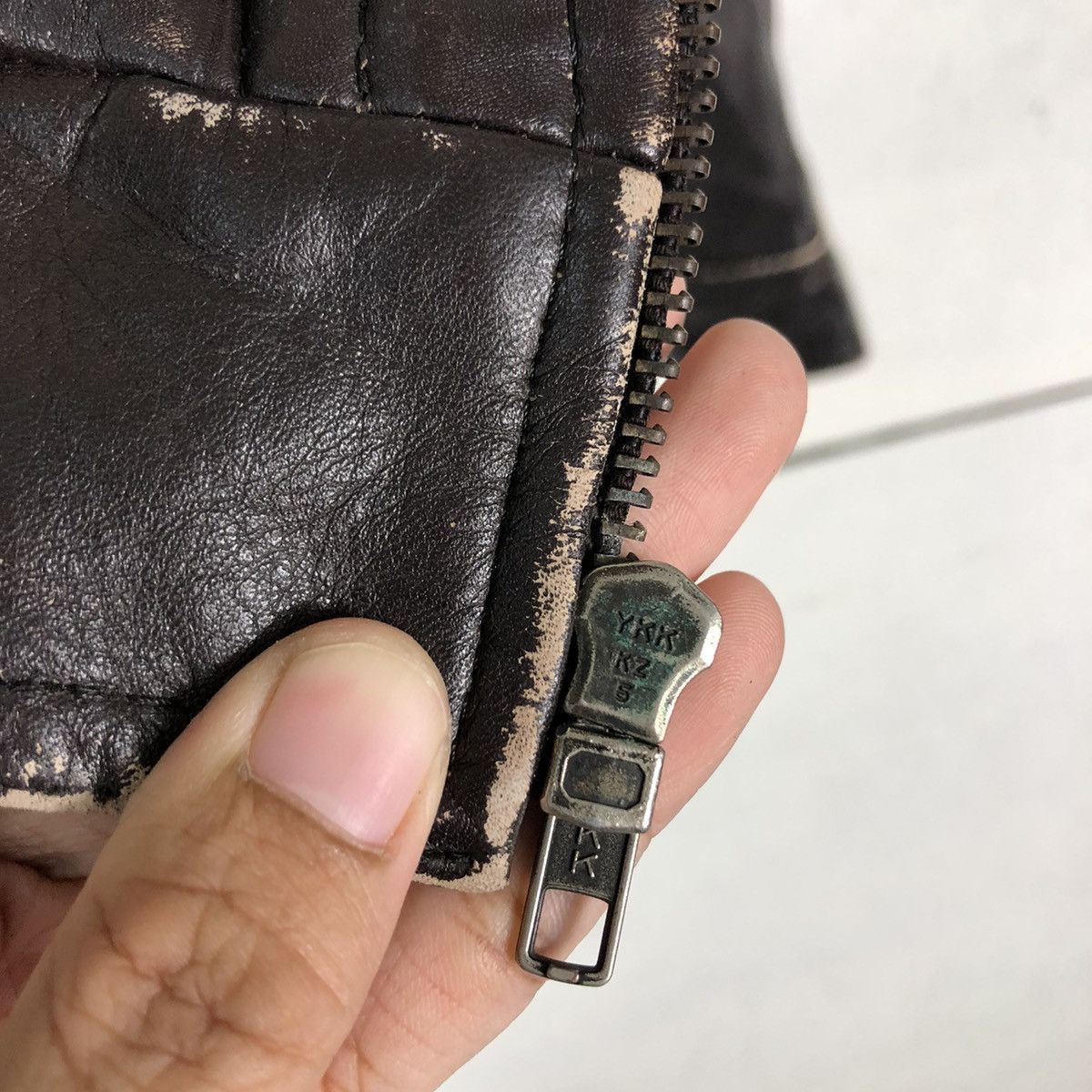 Japanese Brand 🔥Vintage Biker Leather Jacket Military Design Issey Miyake Size US M / EU 48-50 / 2 - 18 Thumbnail