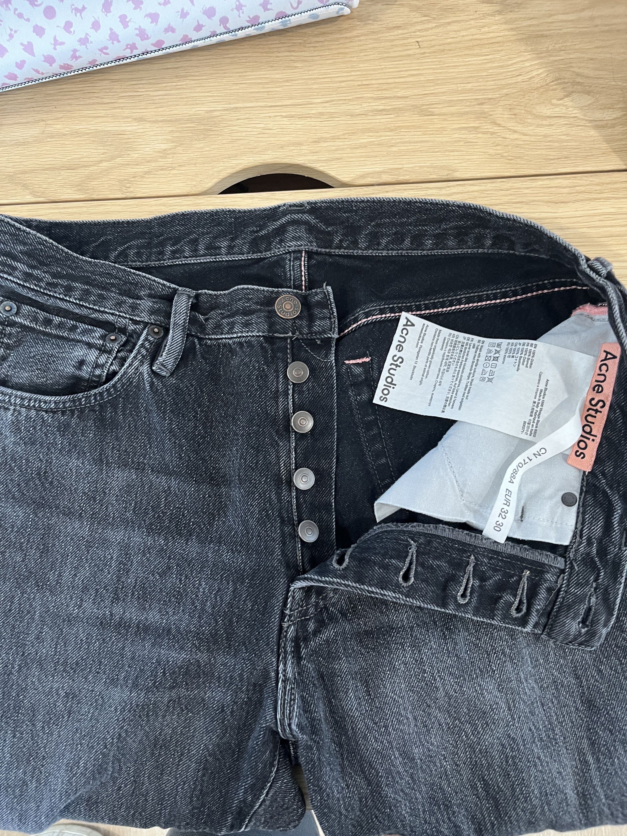 Acne Studios Straight leg denim | Grailed 